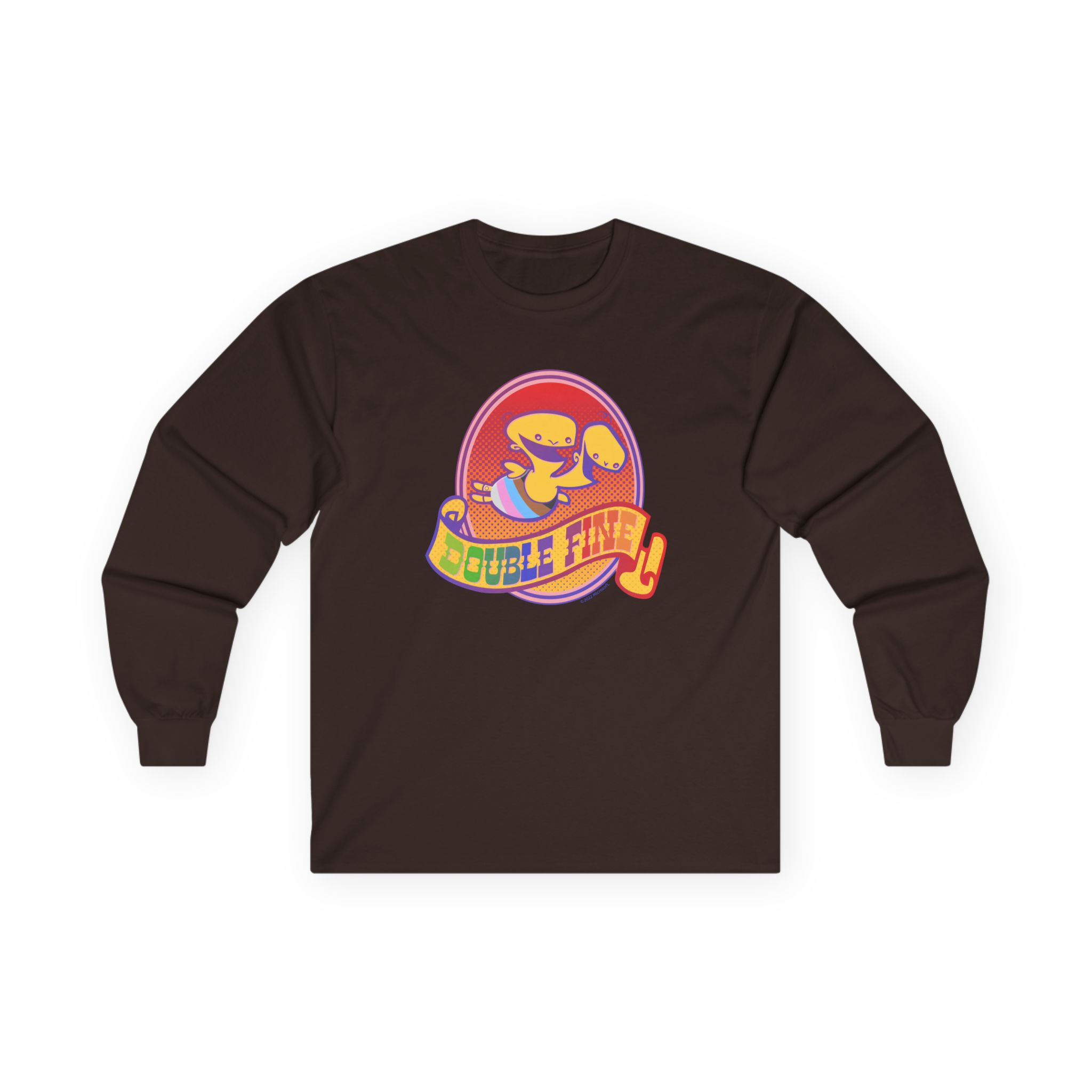 Double Fine Pride Unisex Ultra Cotton Long Sleeve Tee
