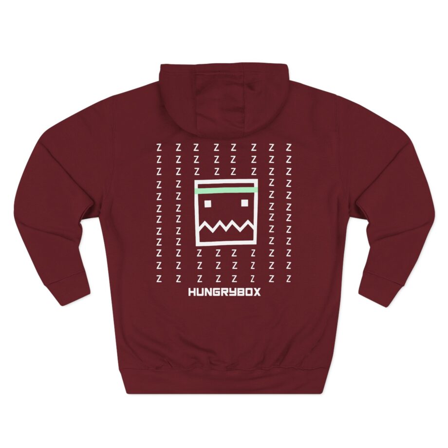 Hungrybox Three-Panel Fleece Hoodie