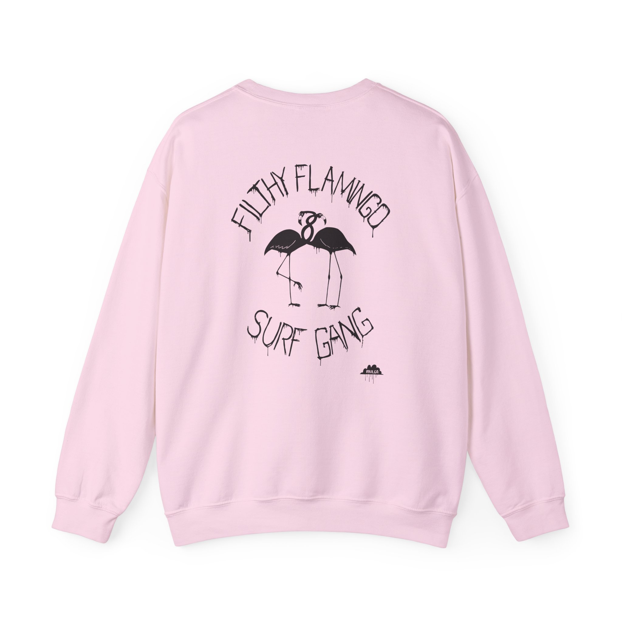 Surf Gang Filthy Flamingo Unisex Heavy Blendâ„¢ Crewneck Sweatshirt