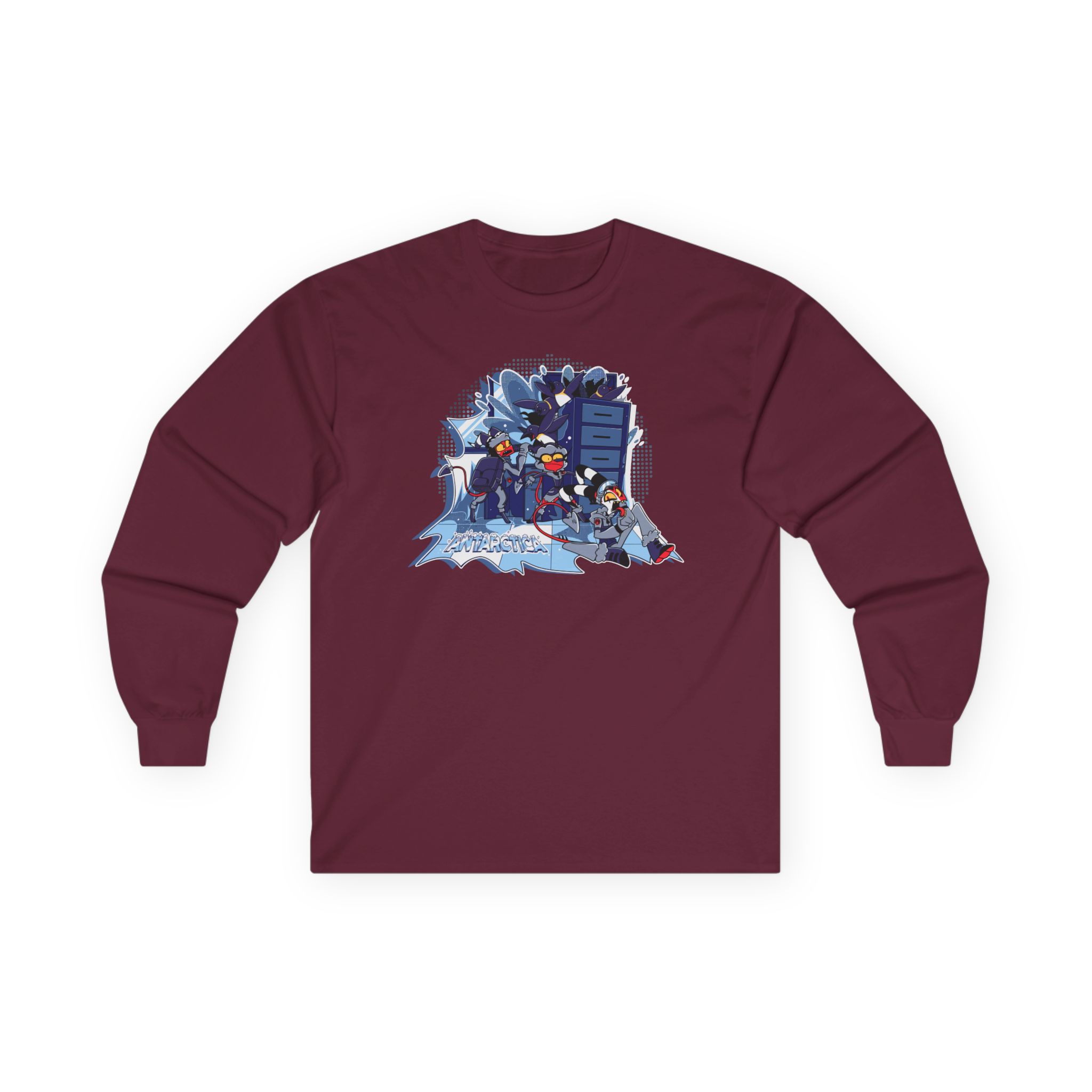 Vivziepop Antarctica Unisex Ultra Cotton Long Sleeve Tee
