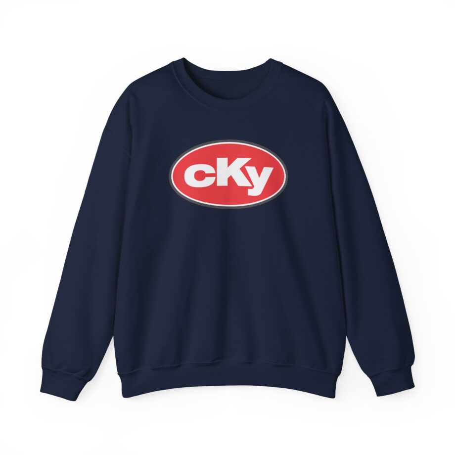 CKY Oval Logo  Unisex Heavy Blend™ Crewneck Sweatshirt