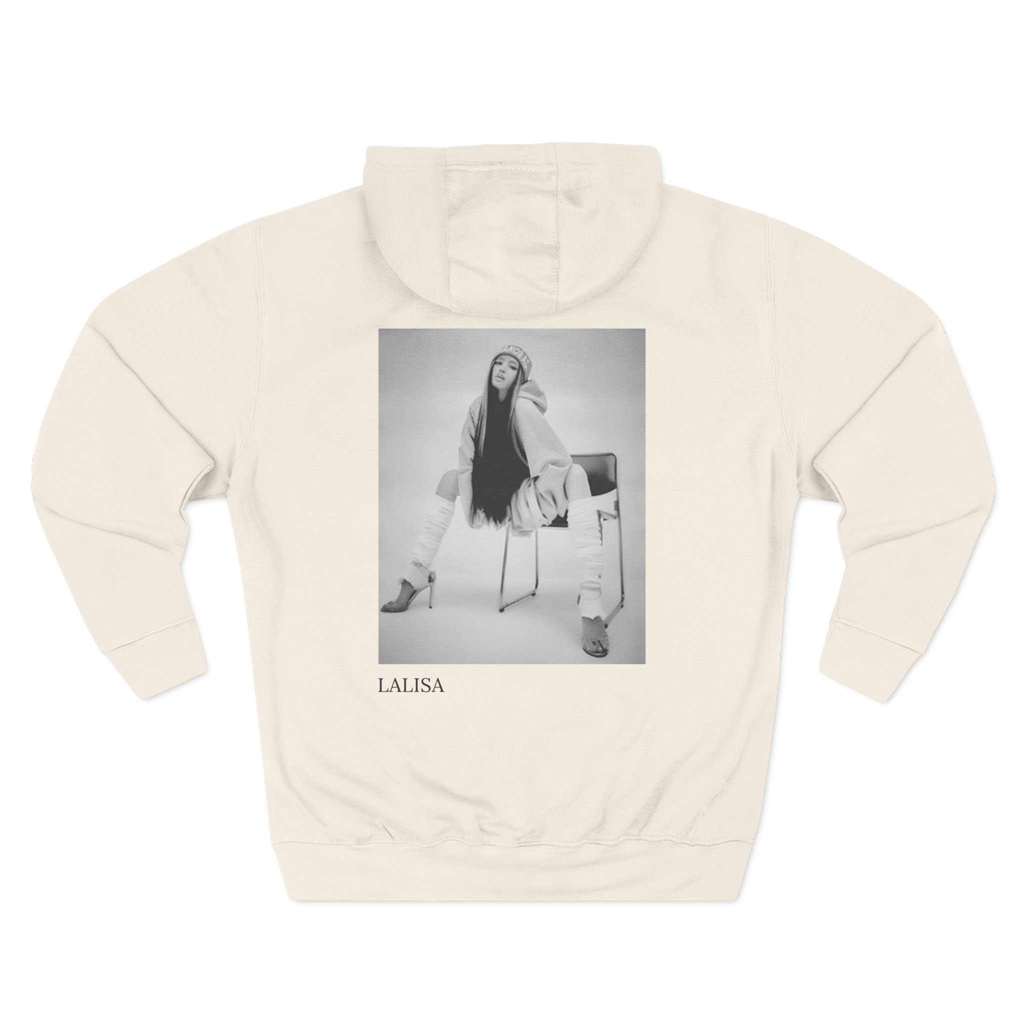 B Lisa Three-Panel Fleece Hoodie