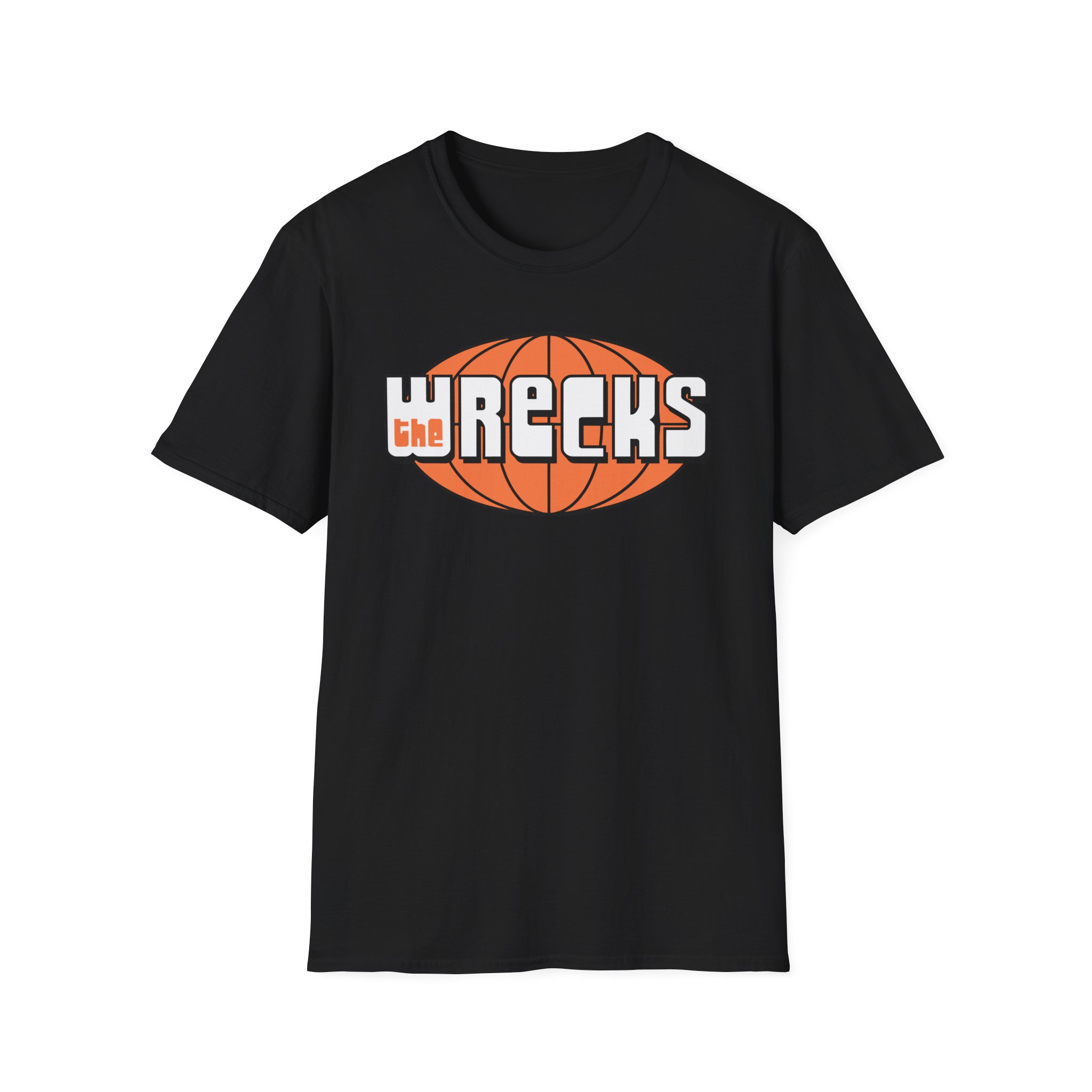 The Wrecks Retro Globe Unisex Softstyle T-Shirt