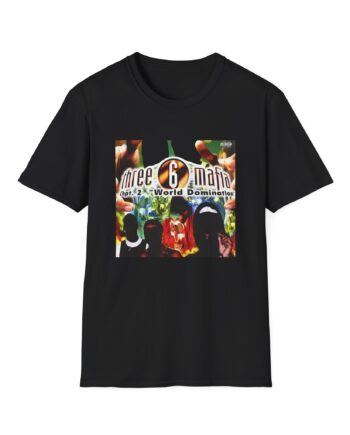 Three 6 Mafia Cover WD Unisex Softstyle T-Shirt