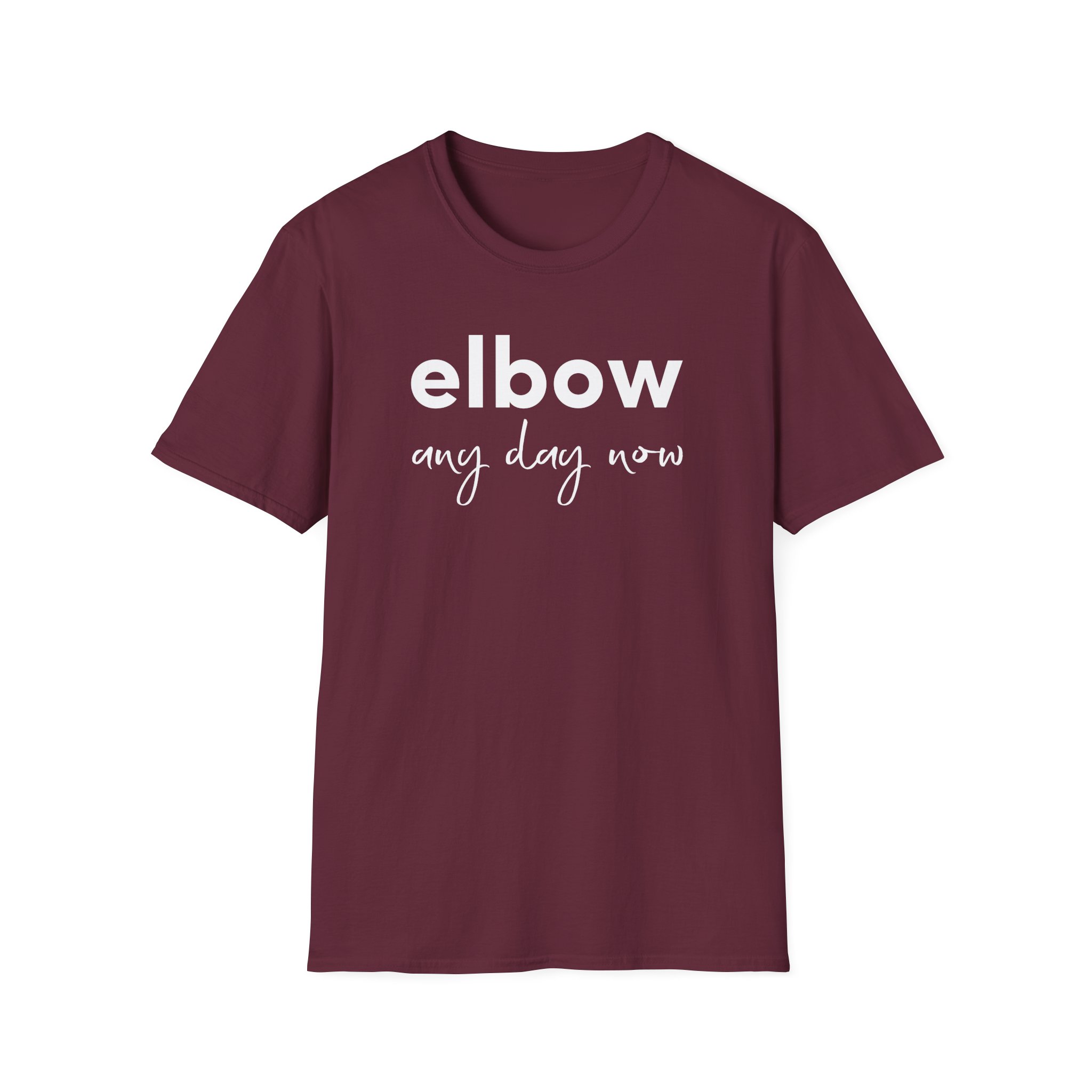 Elbow Audio Any Day Now Unisex Softstyle T-Shirt