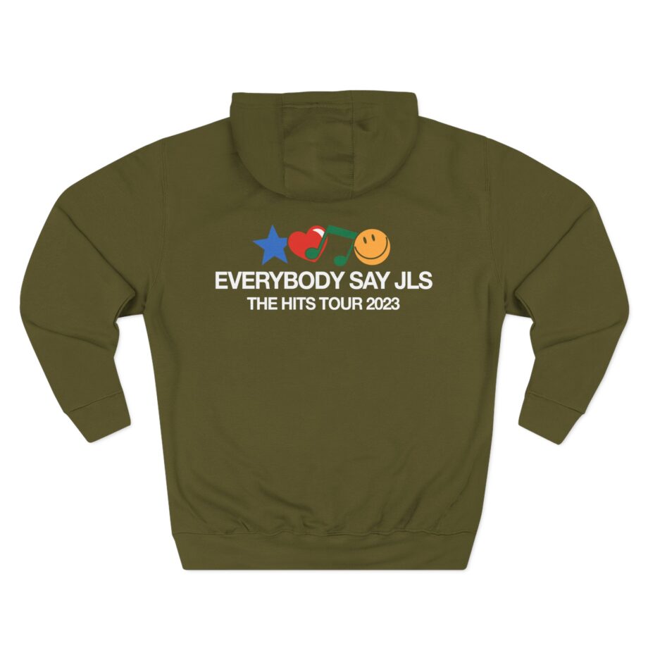 JLS, Everybody Say JLS Three-Panel Fleece Hoodie