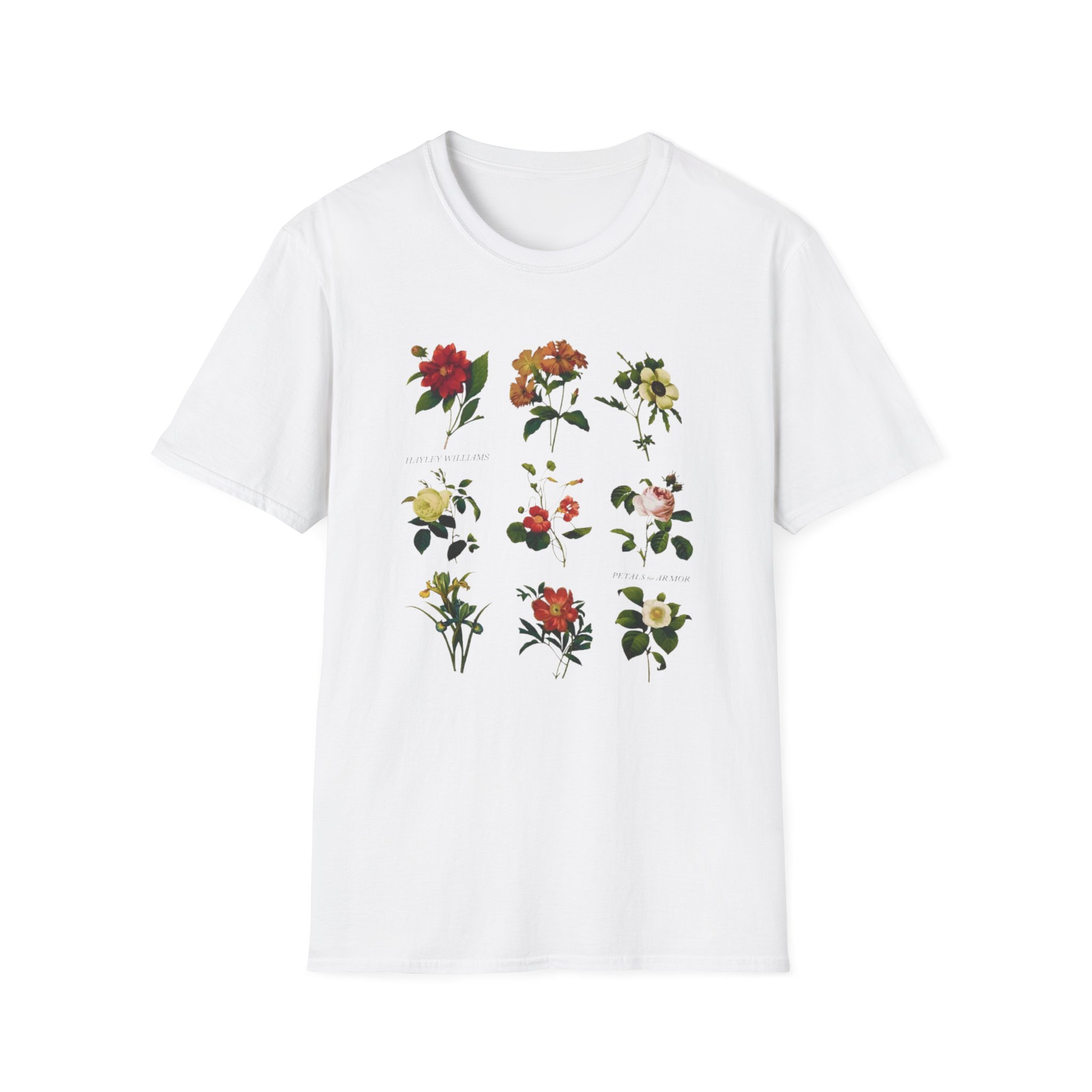 Hayley Williams Petals for Armor Floral Girls Unisex Softstyle T-Shirt