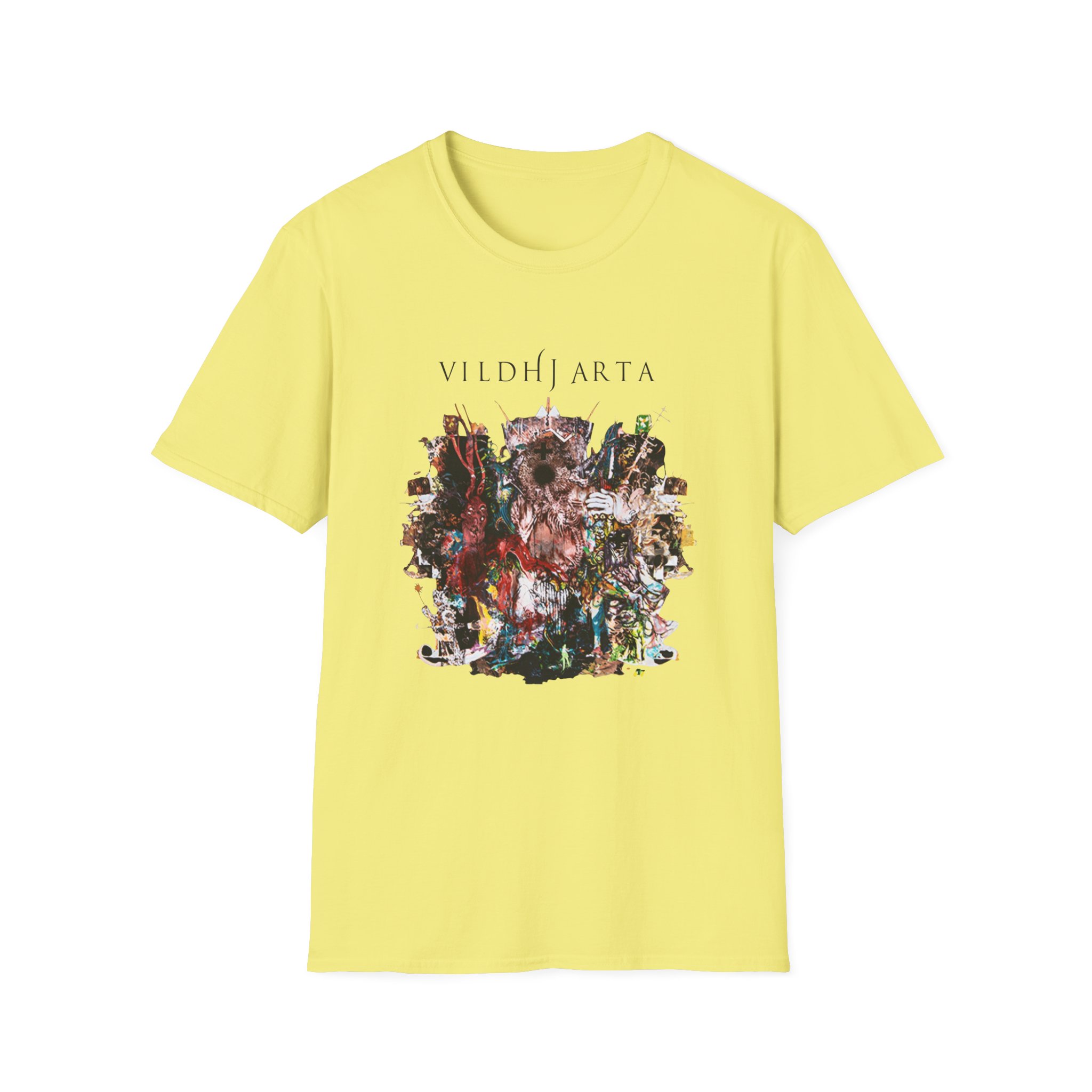 Vildhjarta Kristallfågel Unisex Softstyle T-shirt