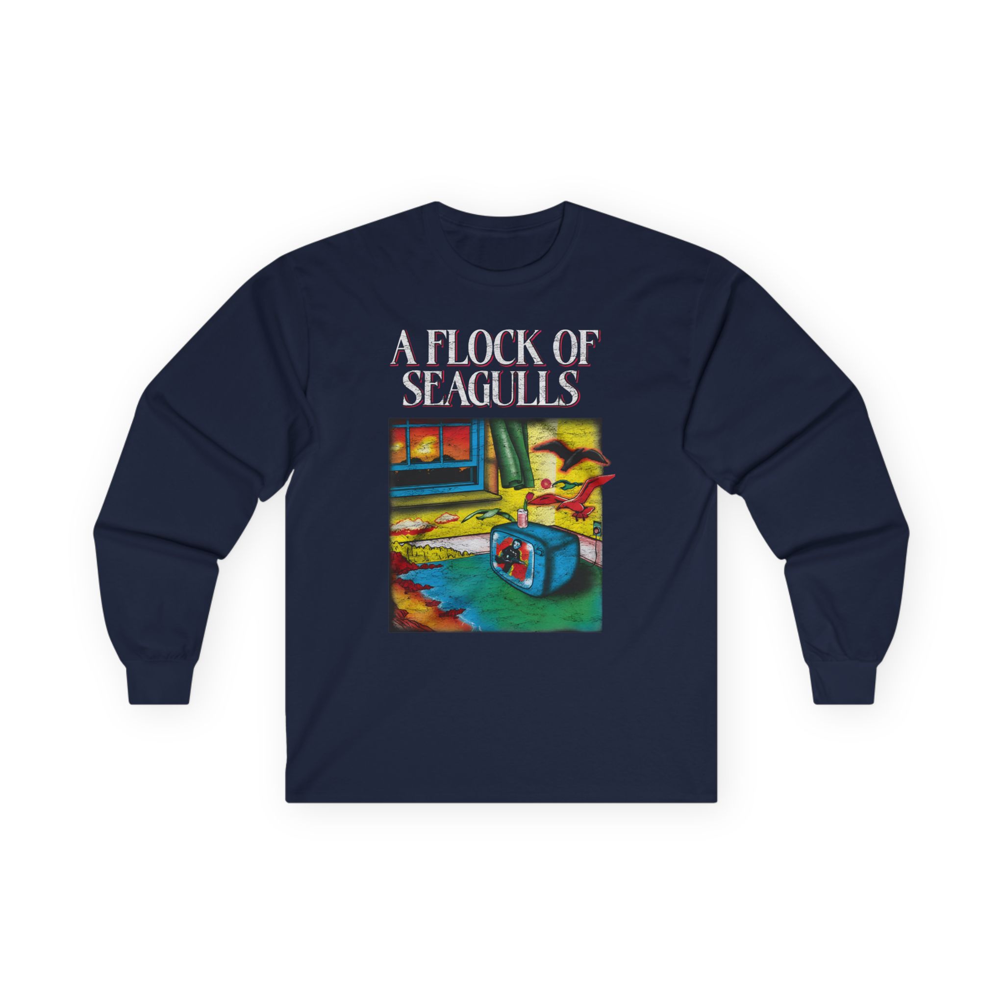 A Flock of Seagulls I Ran Tour Unisex Ultra Cotton Long Sleeve Tee