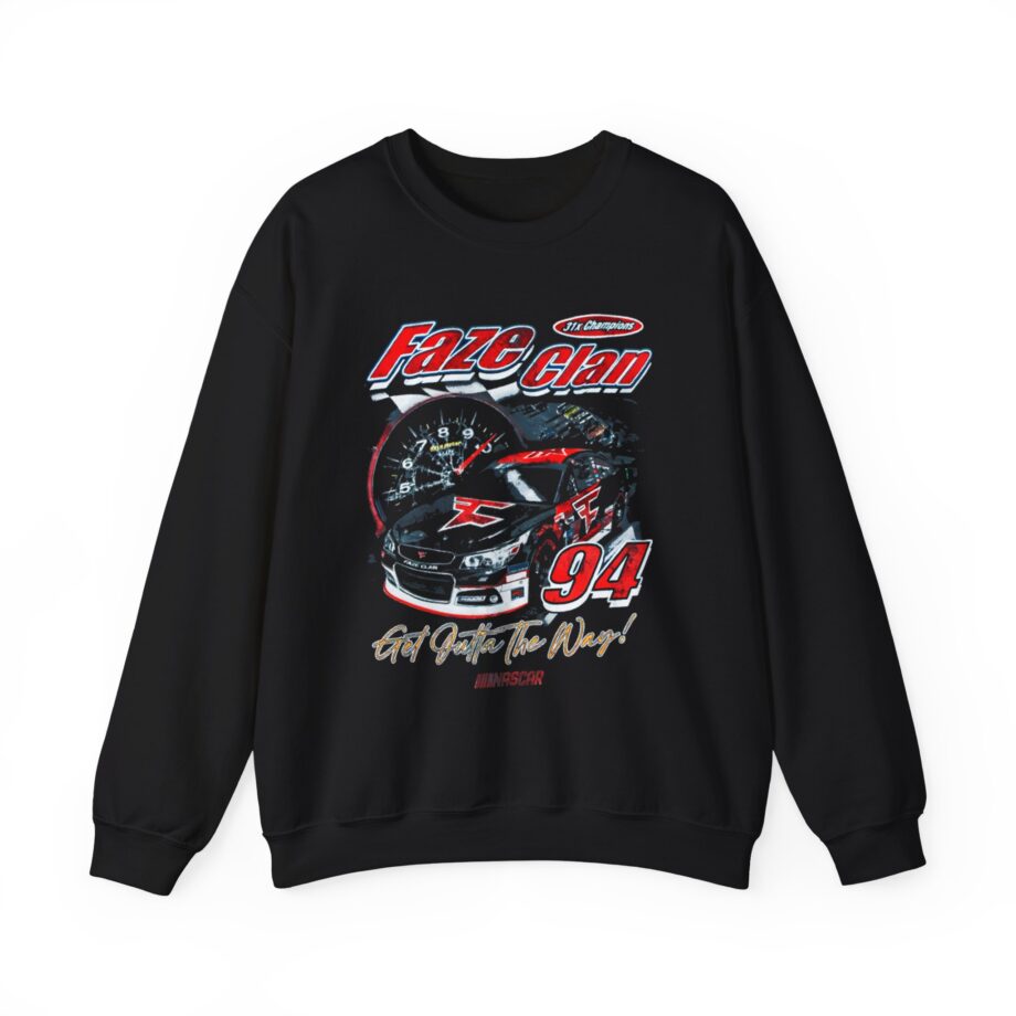 Faze Clan X Nascar Racing  Unisex Heavy Blend™ Crewneck Sweatshirt
