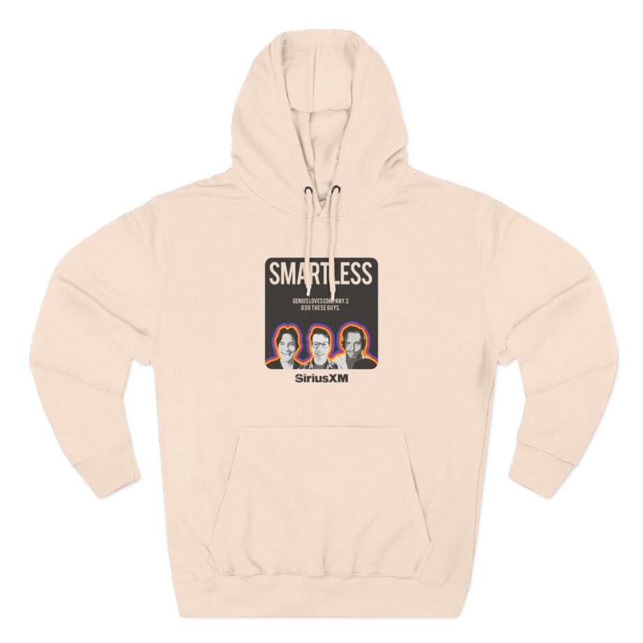 Smartless Genius Loves Company Logo Three-Panel Fleece Hoodie