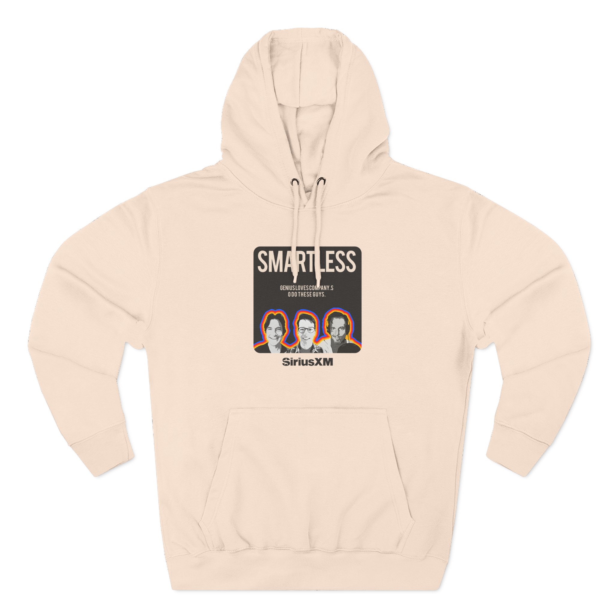 Smartless Genius Loves Company Logo Three-Panel Fleece Hoodie