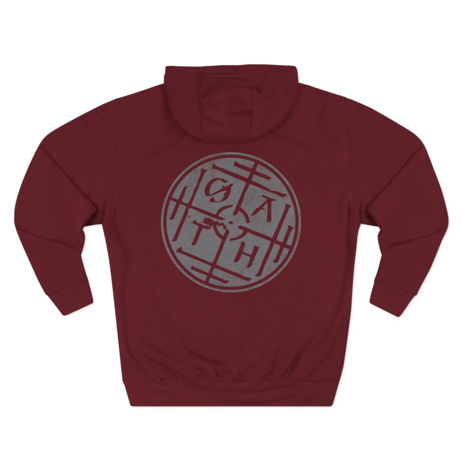 Oathbreaker Hair Three-Panel Fleece Hoodie
