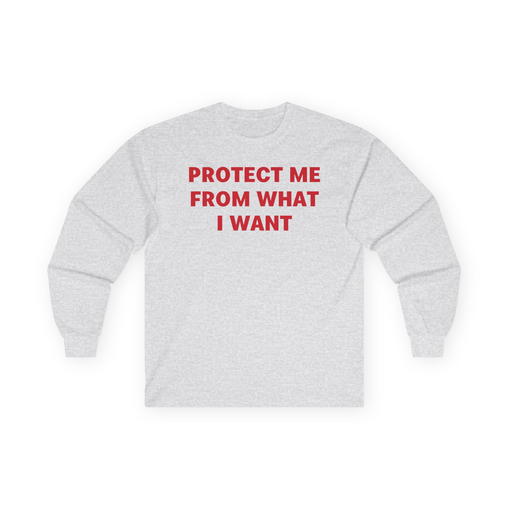 Jenny Holzer Protect Me From What I Want Unisex Ultra Cotton Long Sleeve Tee