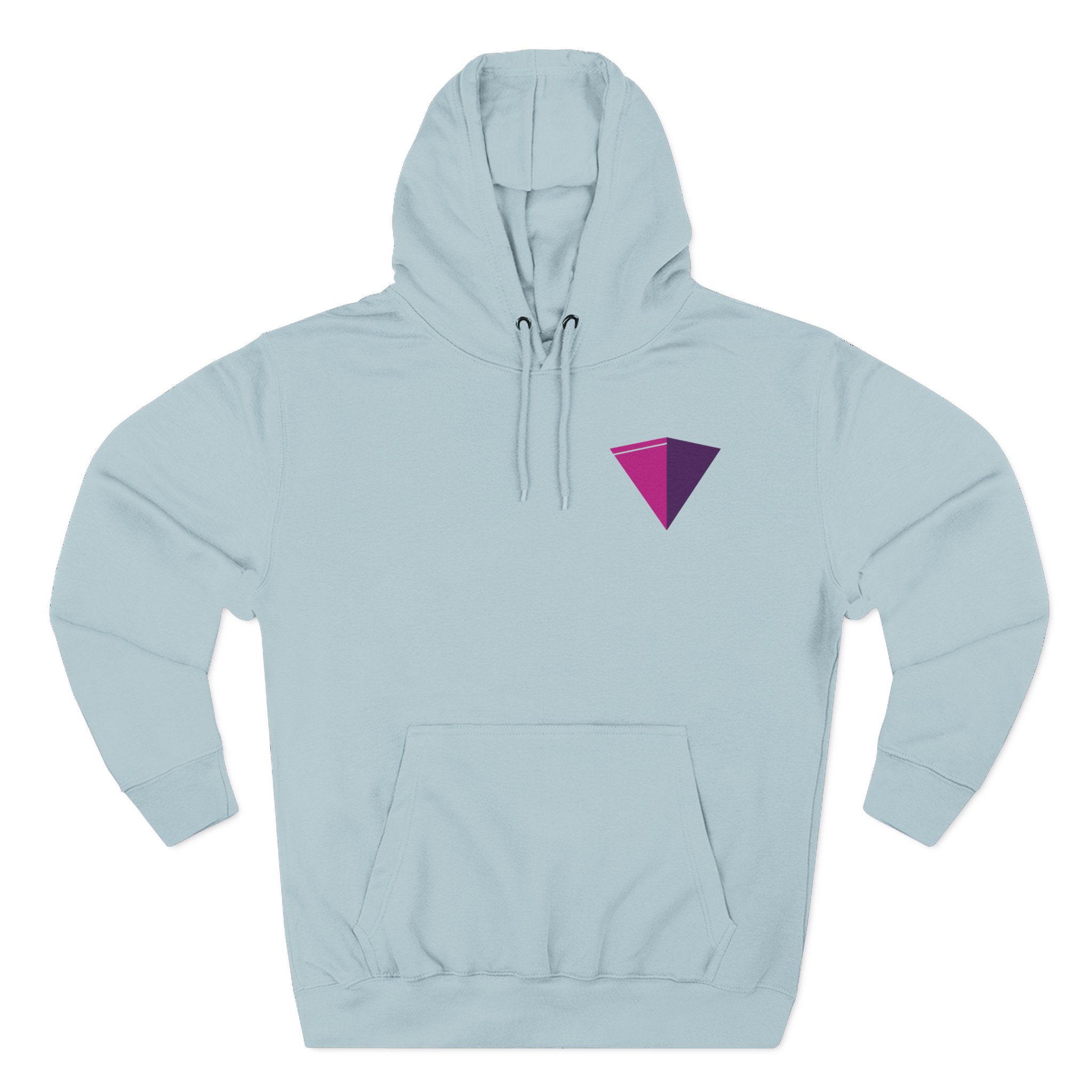 Inzo Three-Panel Fleece Hoodie