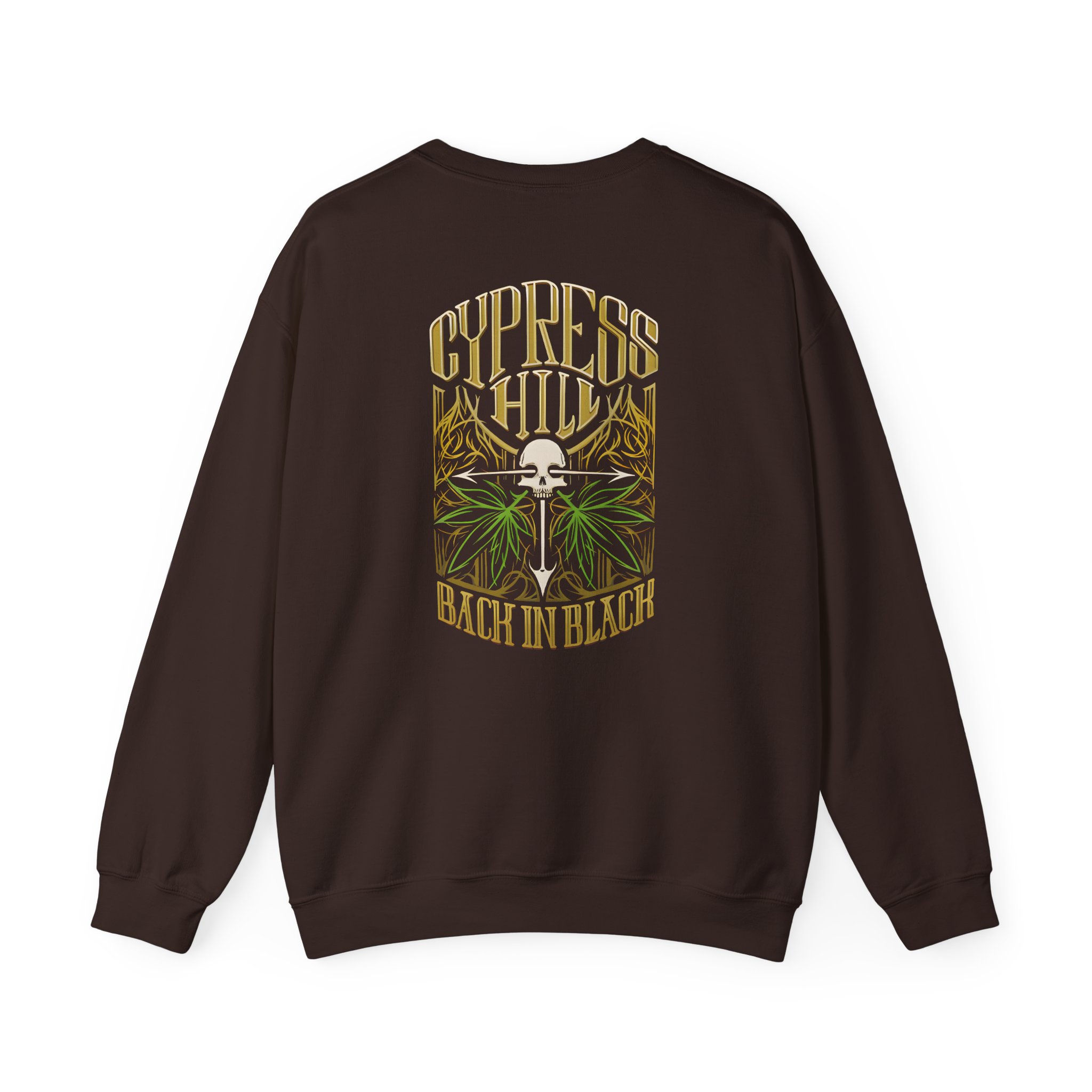 Cypress Hill Back In Black Unisex Heavy Blendâ„¢ Crewneck Sweatshirt