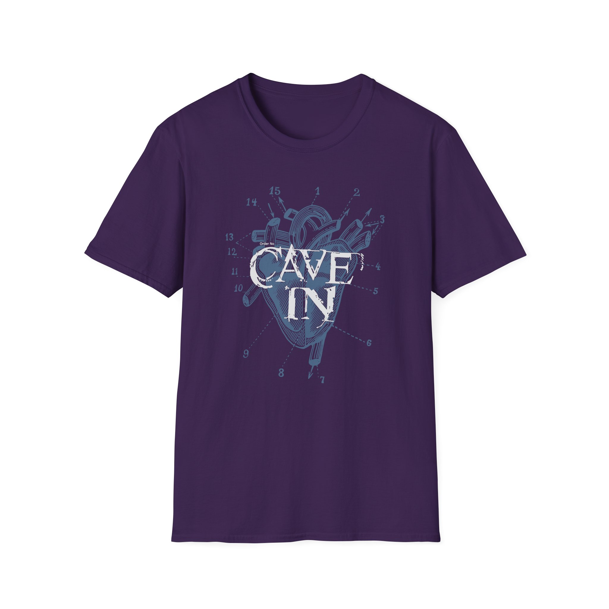 Cave in Uyhs Heart Unisex Softstyle T-Shirt