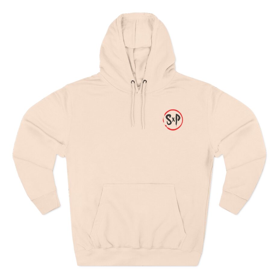 Simple Plan Circle Splat Three-Panel Fleece Hoodie