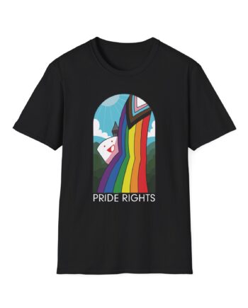 Drawfee Pride Rights Unisex Softstyle T-Shirt