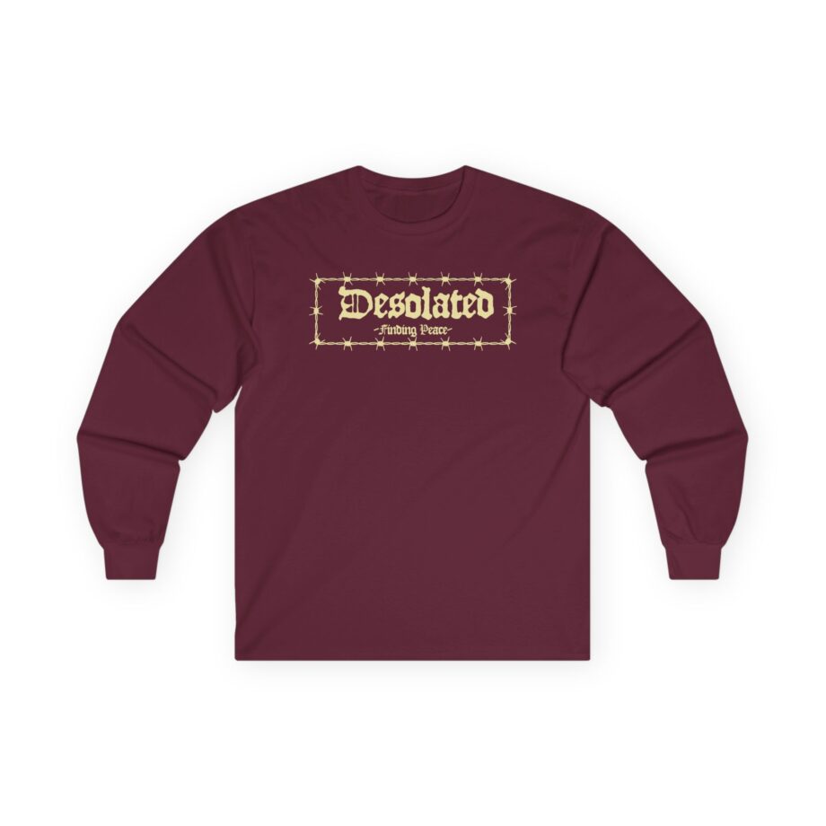 Desolated Finding Peace Unisex Ultra Cotton Long Sleeve Tee