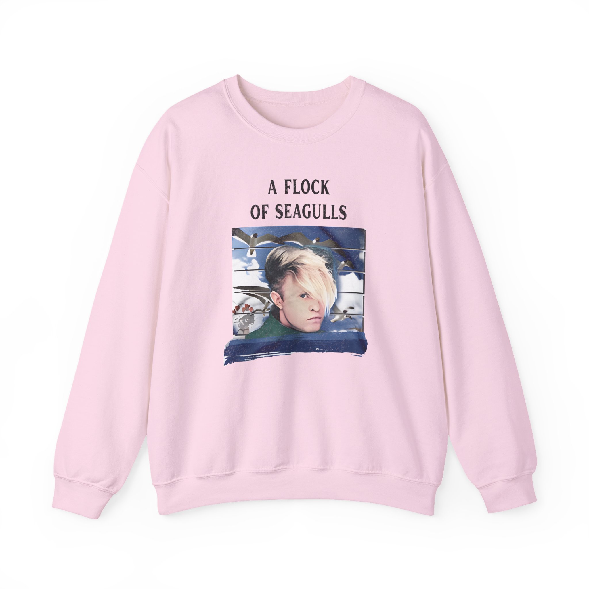 A Flock of Seagulls Birds in Flight Unisex Heavy Blendâ„¢ Crewneck Sweatshirt