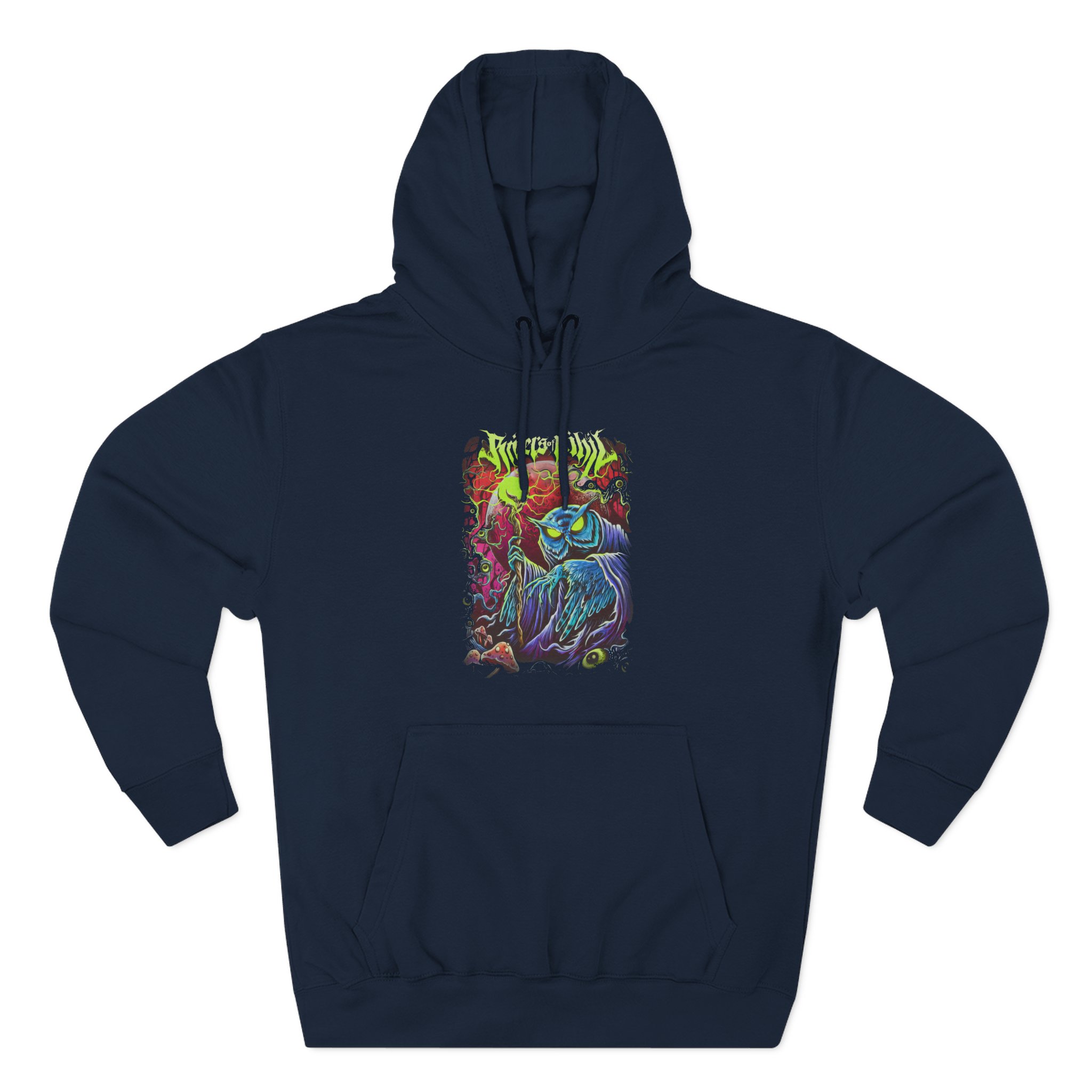 Rivers of Nihil Blacklight Three-Panel Fleece Hoodie