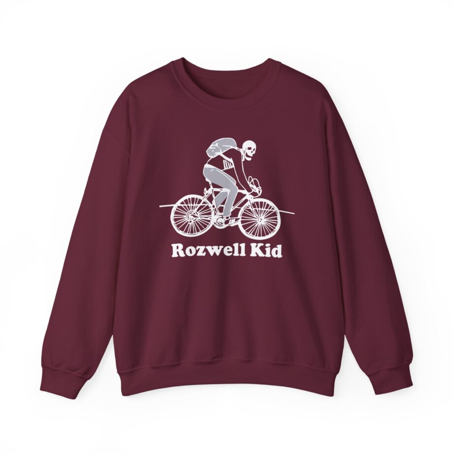 Rozwell Kid Bicycle Skeleton Unisex Heavy Blend™ Crewneck Sweatshirt