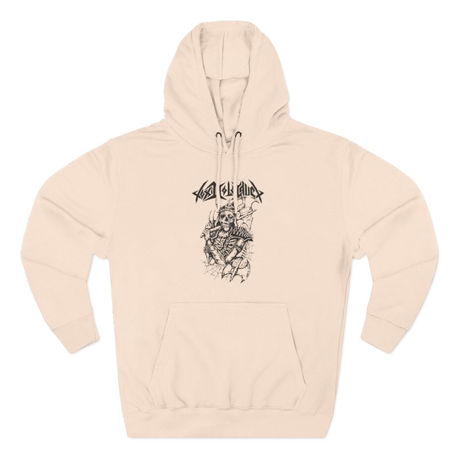 Toxic Holocaust Battle Axe Three-Panel Fleece Hoodie