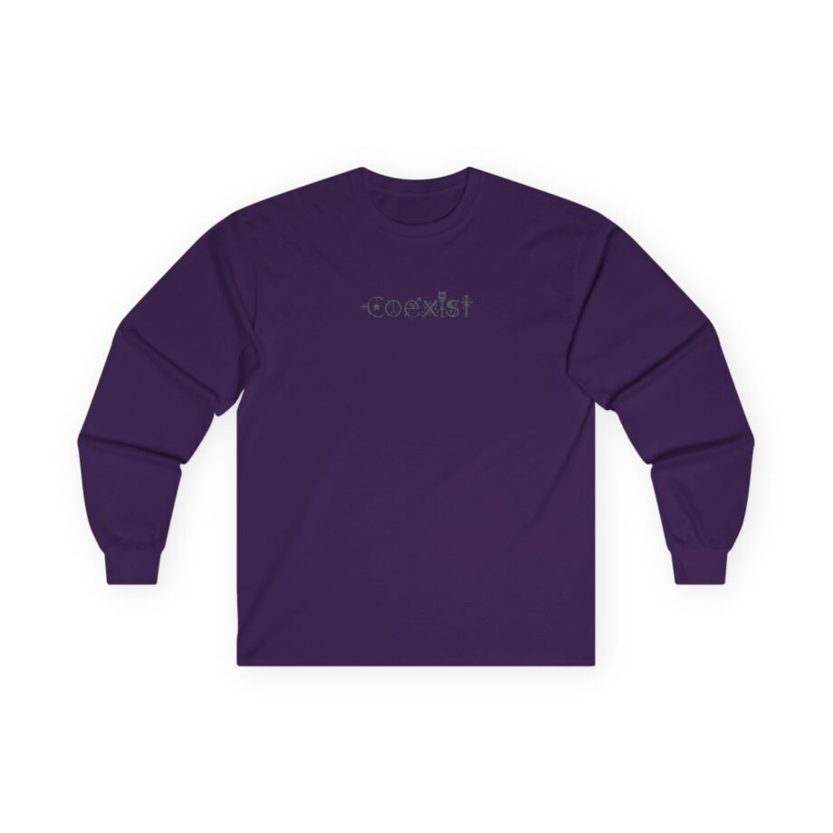 Cult of the Lamb Coexist Unisex Ultra Cotton Long Sleeve Tee