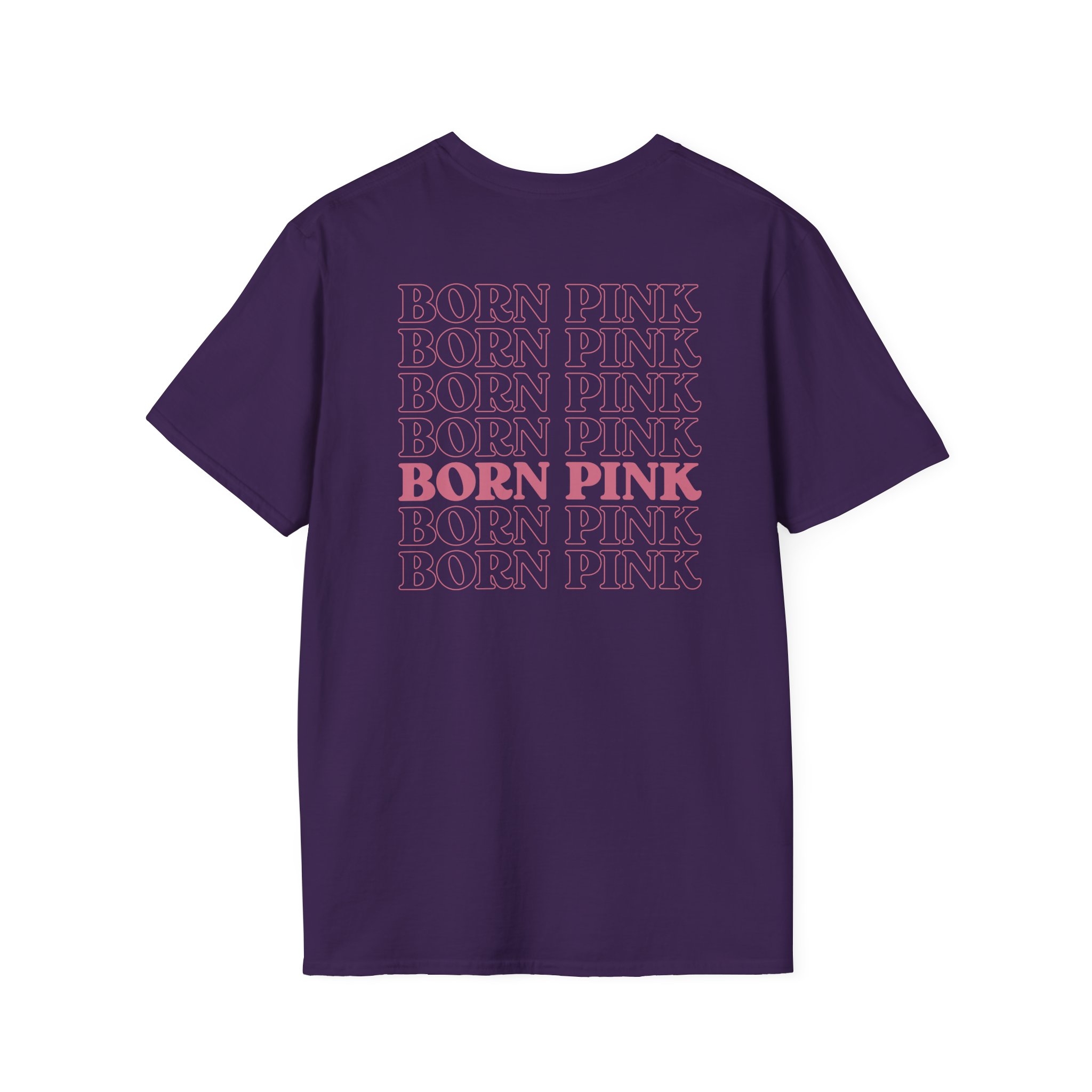 B  Born Pink World Tour Unisex Softstyle T-Shirt