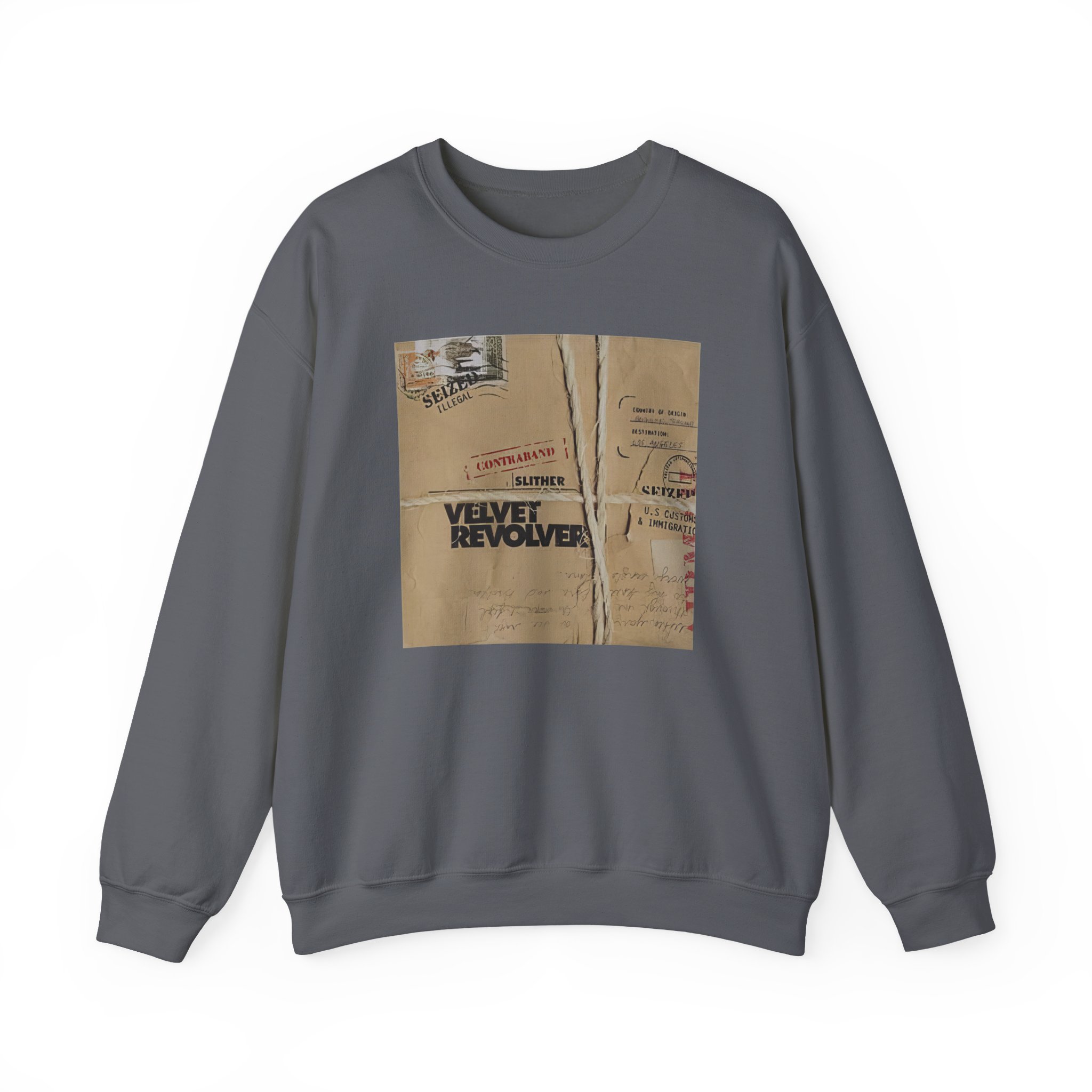 Velvet Revolver Slither 2 Album Cover Unisex Heavy Blend Crewneck Sweatshirt
