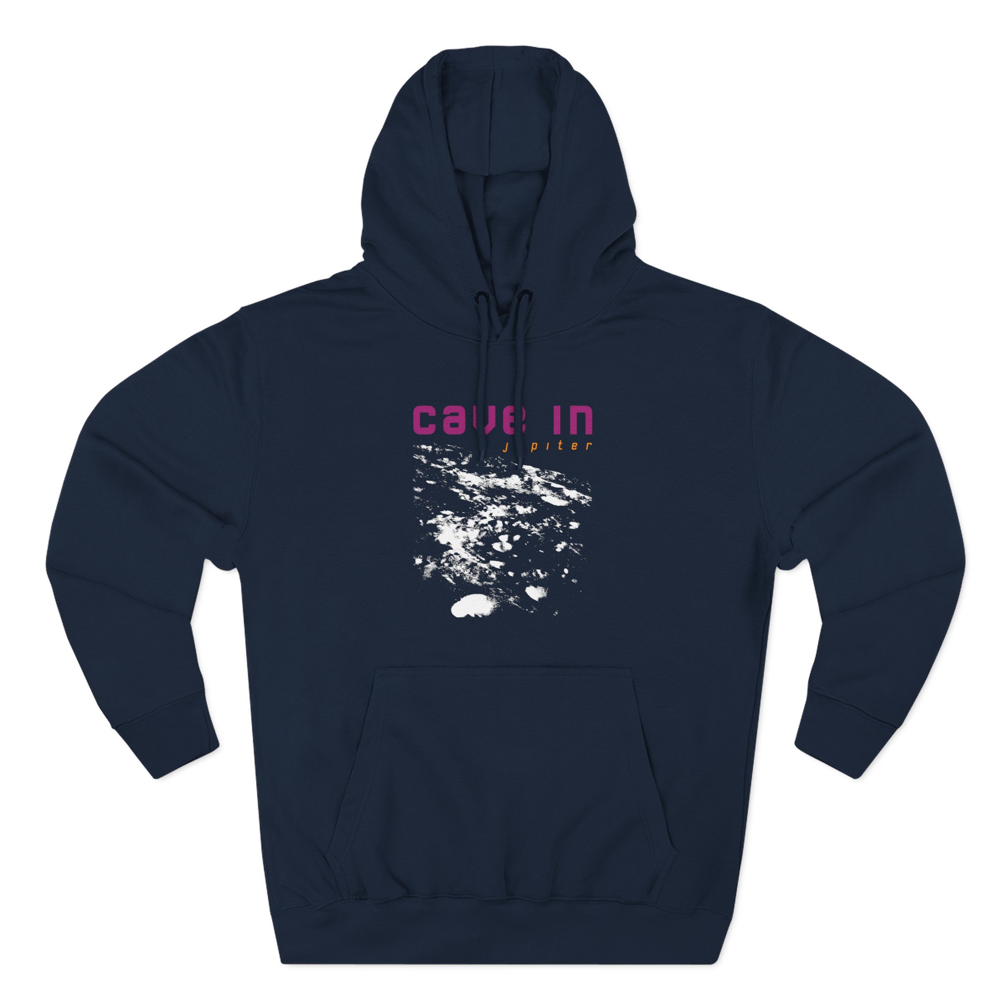 Cave in Crater Three-Panel Fleece Hoodie