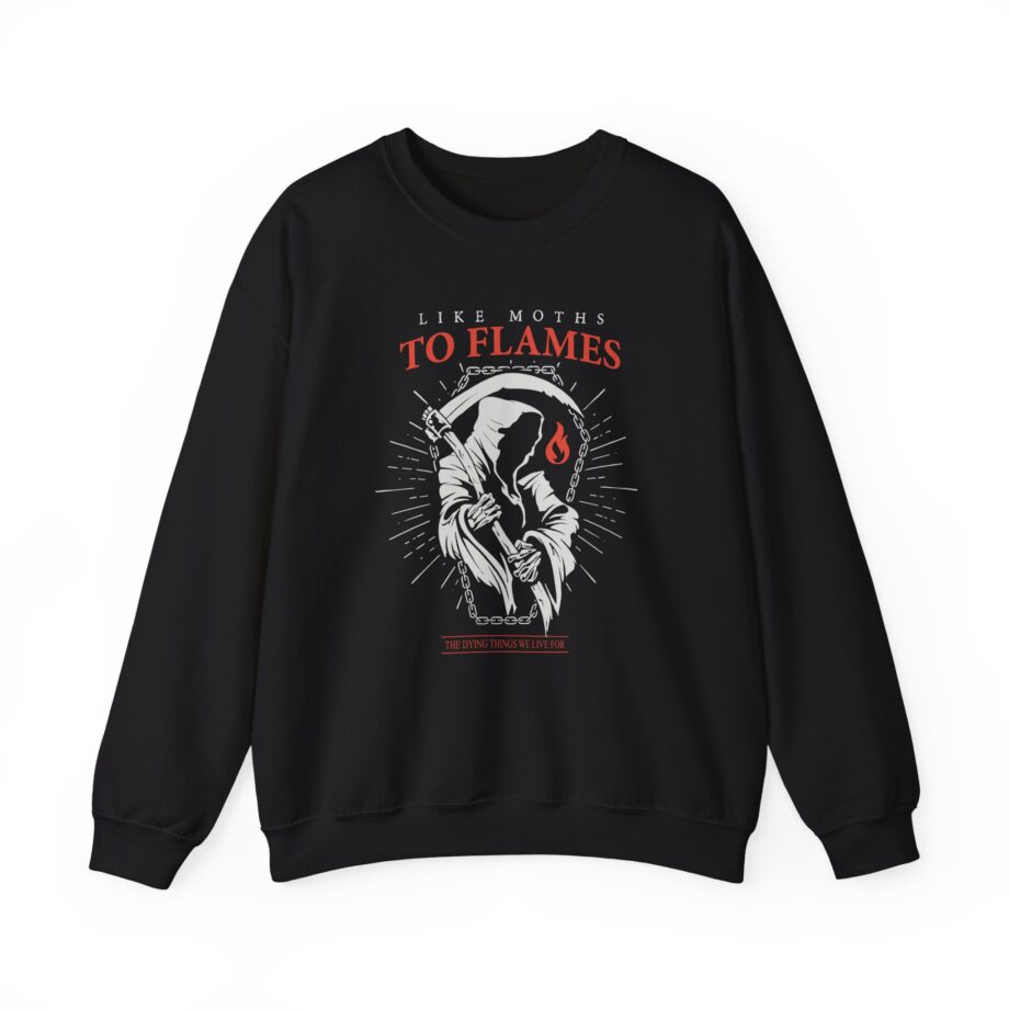 Like Moths to Flames Unisex Heavy Blend™ Crewneck Sweatshirt