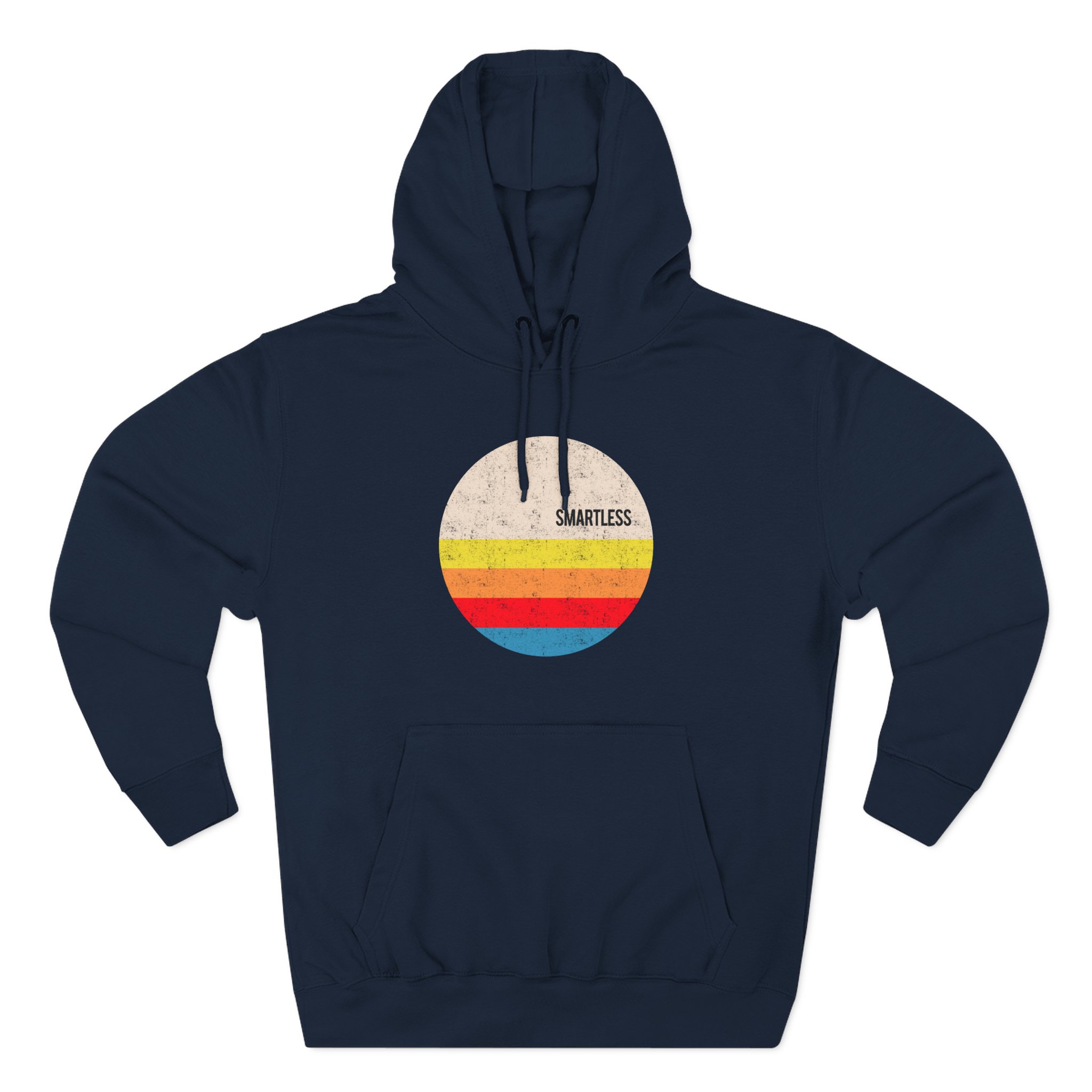 Smartless Three-Panel Fleece Hoodie