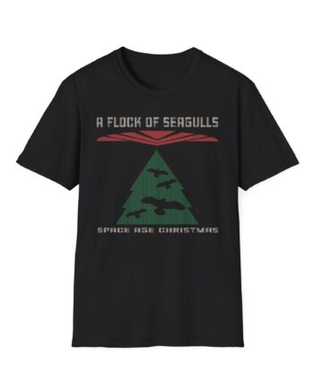 A Flock of Seagulls Ugly Xmas Unisex Softstyle T-Shirt