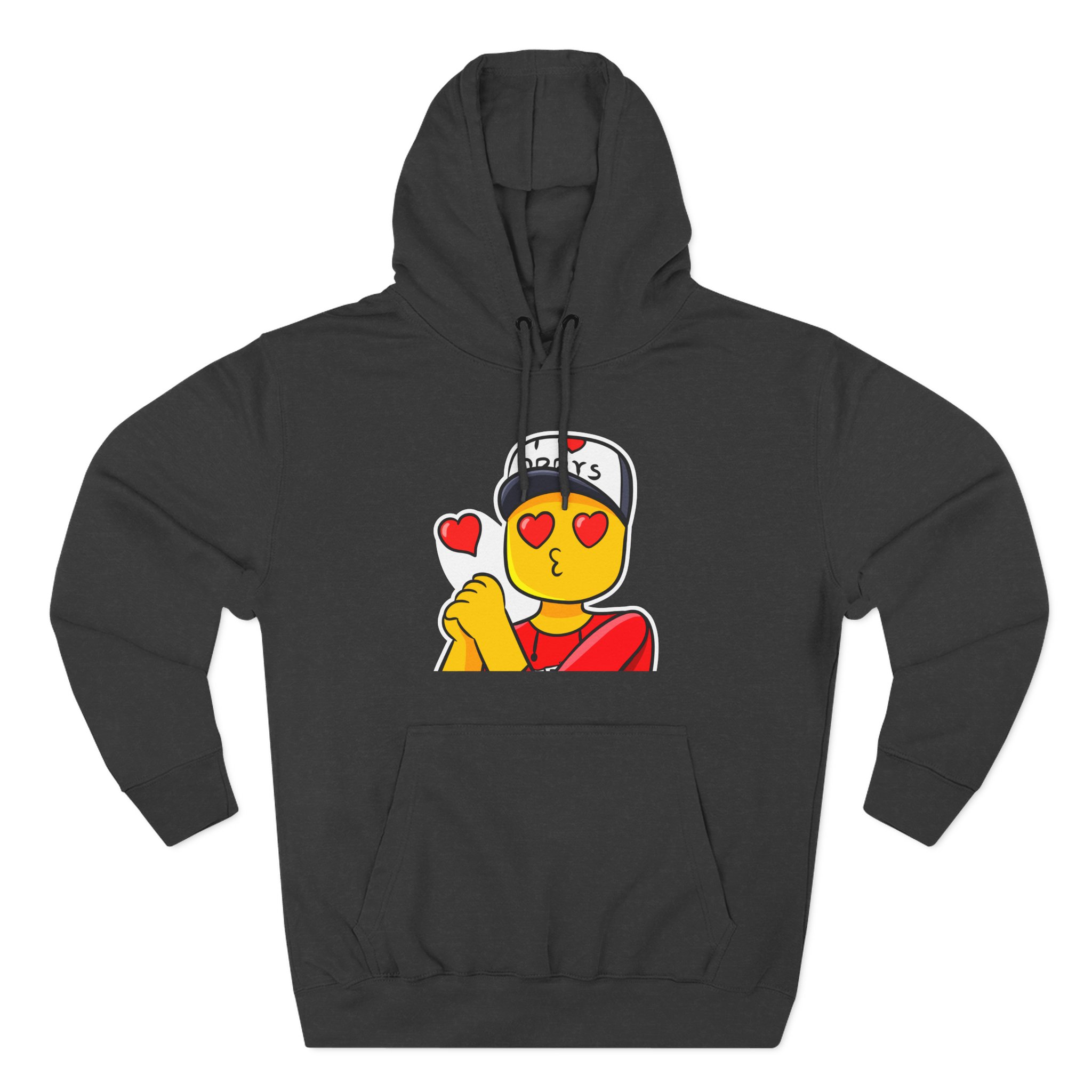 Roblox in Love Three-Panel Fleece Hoodie
