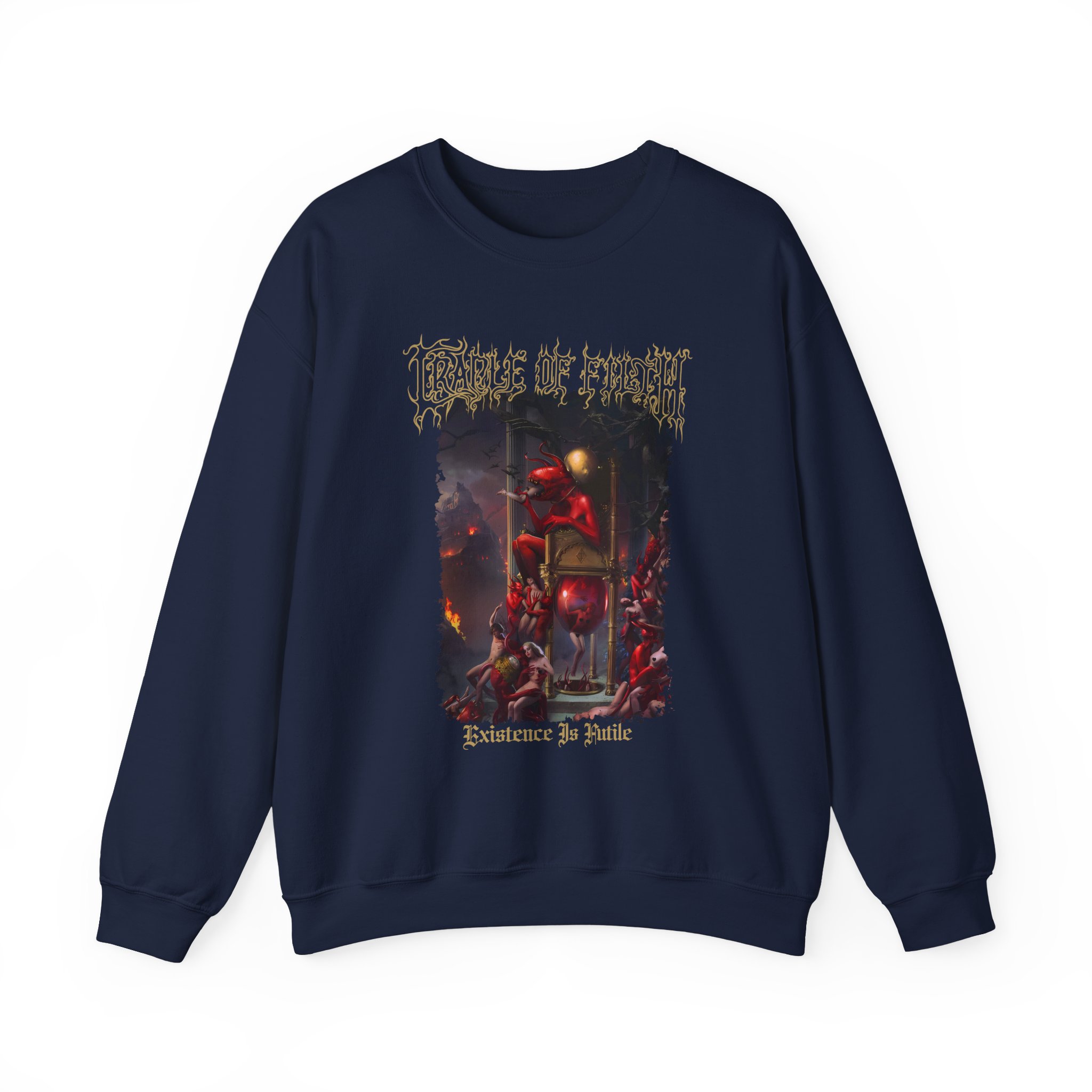 Cradle of Filth Existence is Futile Unisex Heavy Blendâ„¢ Crewneck Sweatshirt