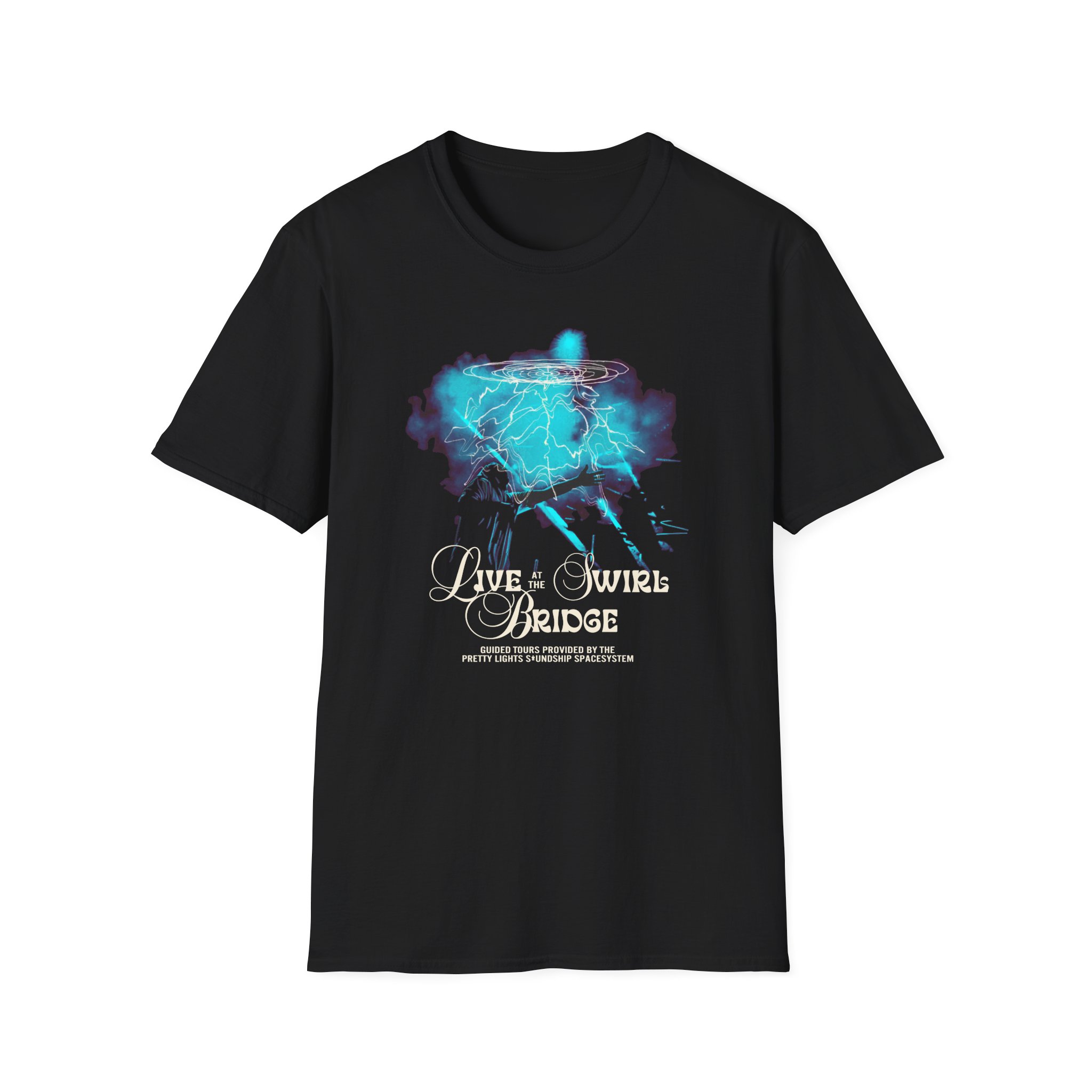 Pretty Lights Live From the Swirl Bridge Unisex Softstyle T-Shirt