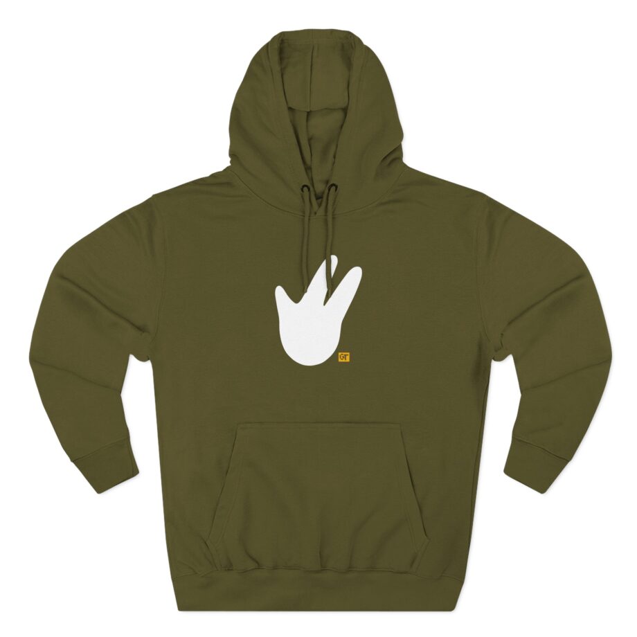 Gorilla Tag Monke Paw Three-Panel Fleece Hoodie