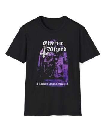 Electric Wizard Legalize Drugs and Murder Unisex Softstyle T-Shirt
