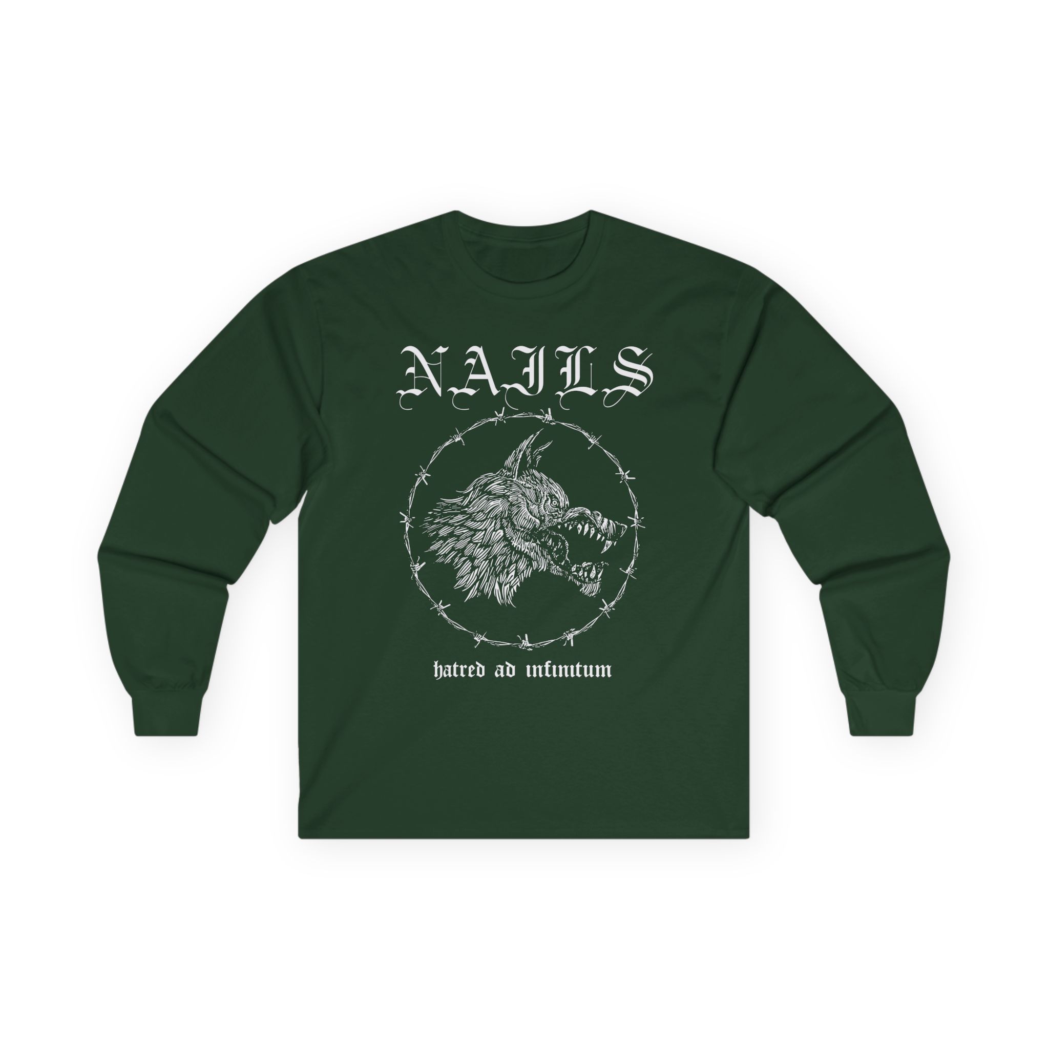 Nails Hatred Dog Unisex Ultra Cotton Long Sleeve Tee