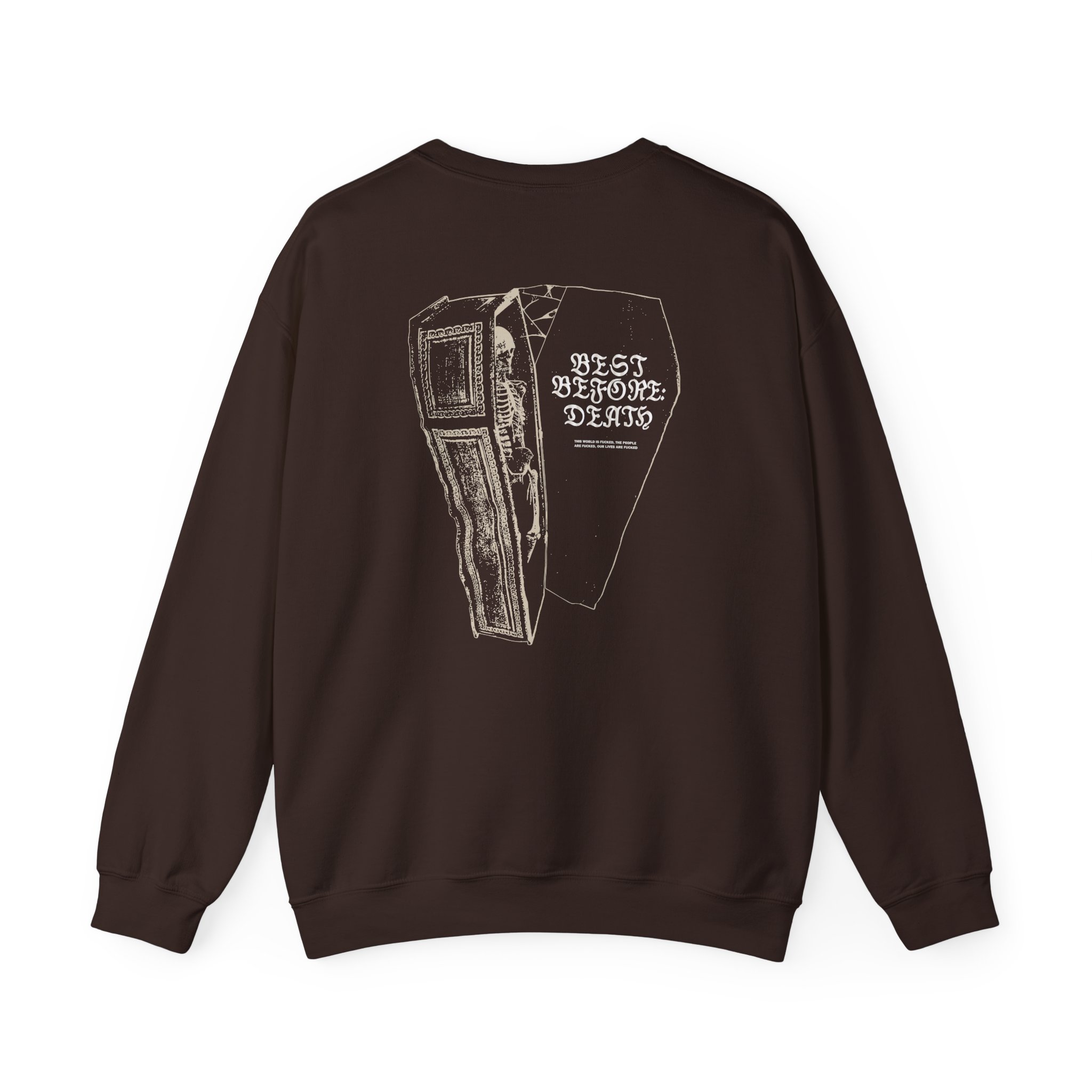 Paleface Best Before Death Unisex Heavy Blendâ„¢ Crewneck Sweatshirt