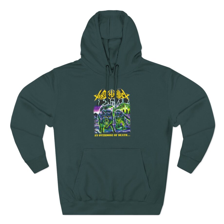 Toxic Holocaust Overdose Three-Panel Fleece Hoodie