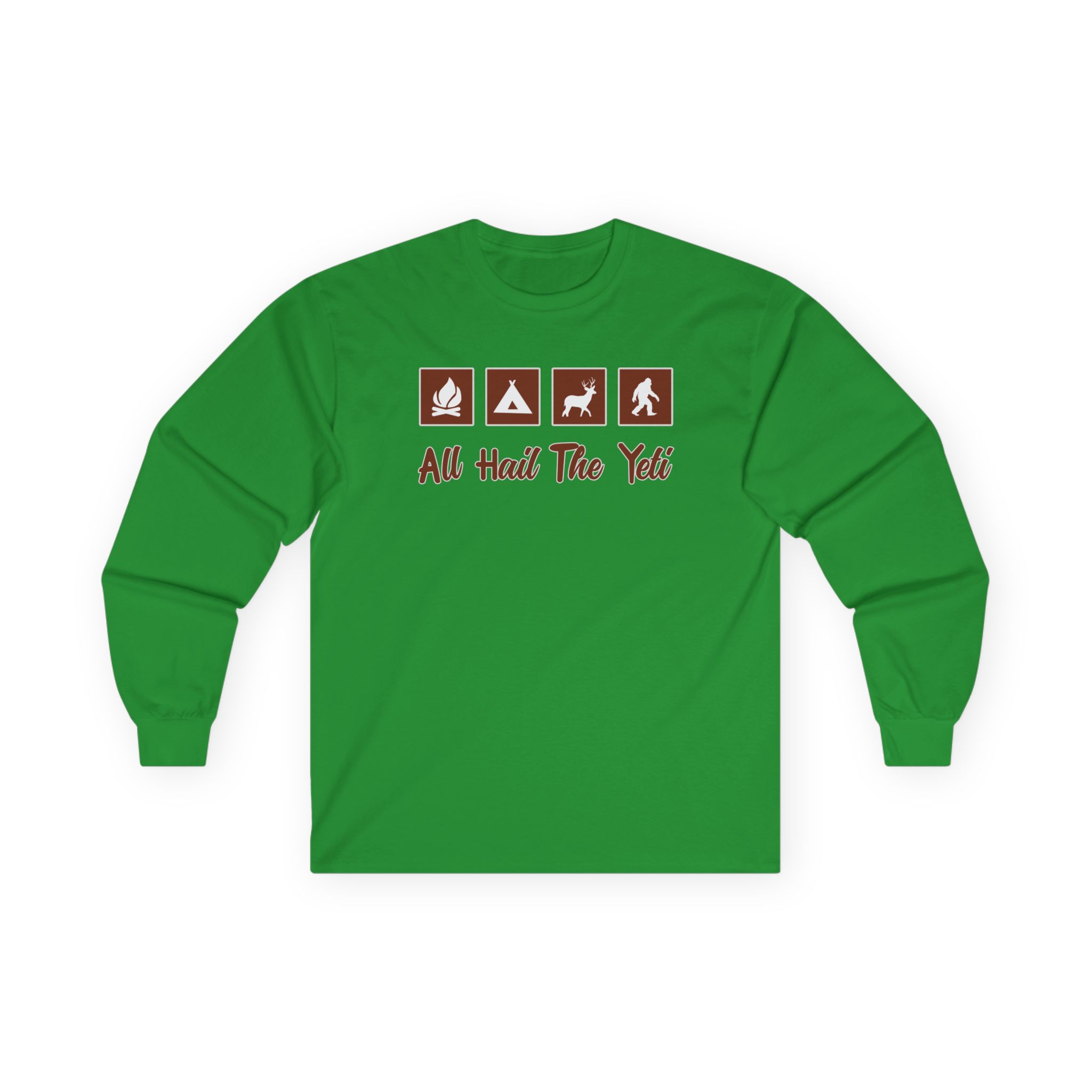 All Hail the Yeti Unisex Ultra Cotton Long Sleeve Tee