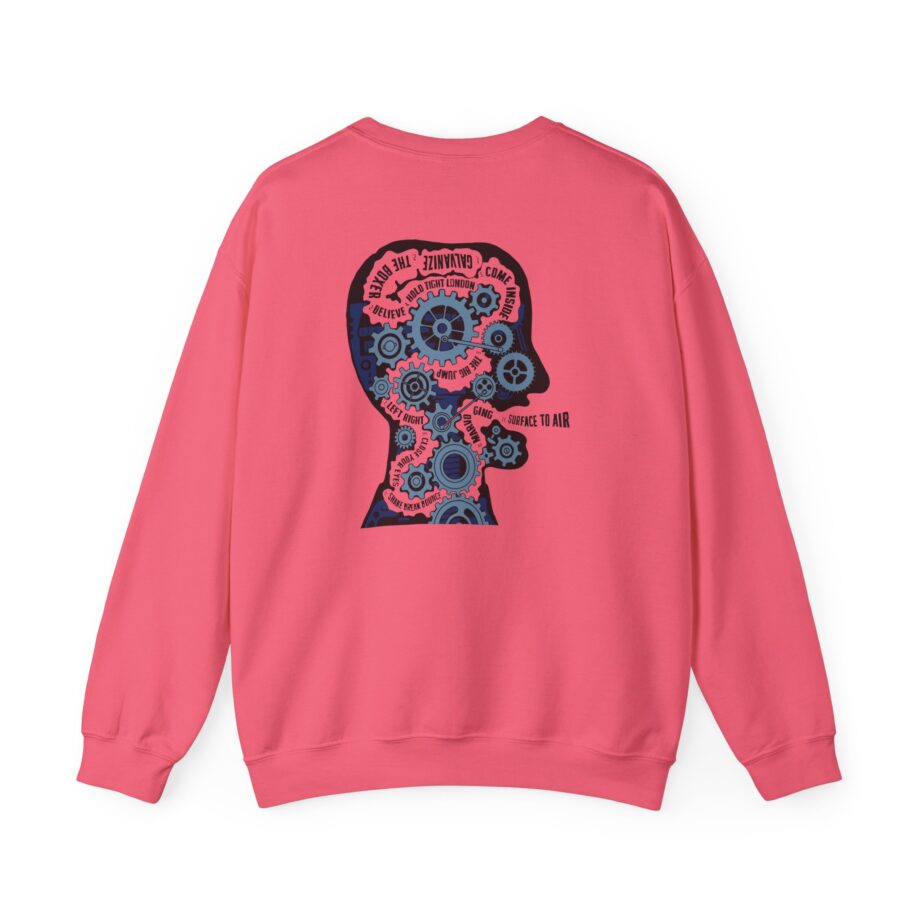 The Chemical Brothers Push the Button Unisex Heavy Blend™ Crewneck Sweatshirt