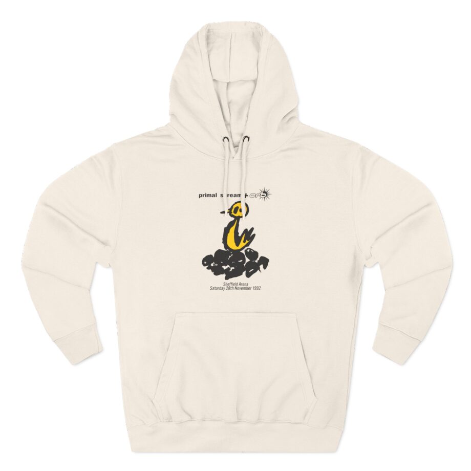 Primal Scream Three-Panel Fleece Hoodie