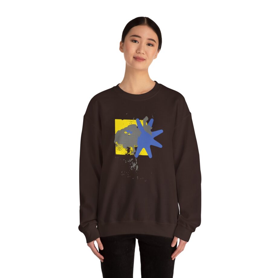 Foxing Shapes Unisex Heavy Blend™ Crewneck Sweatshirt