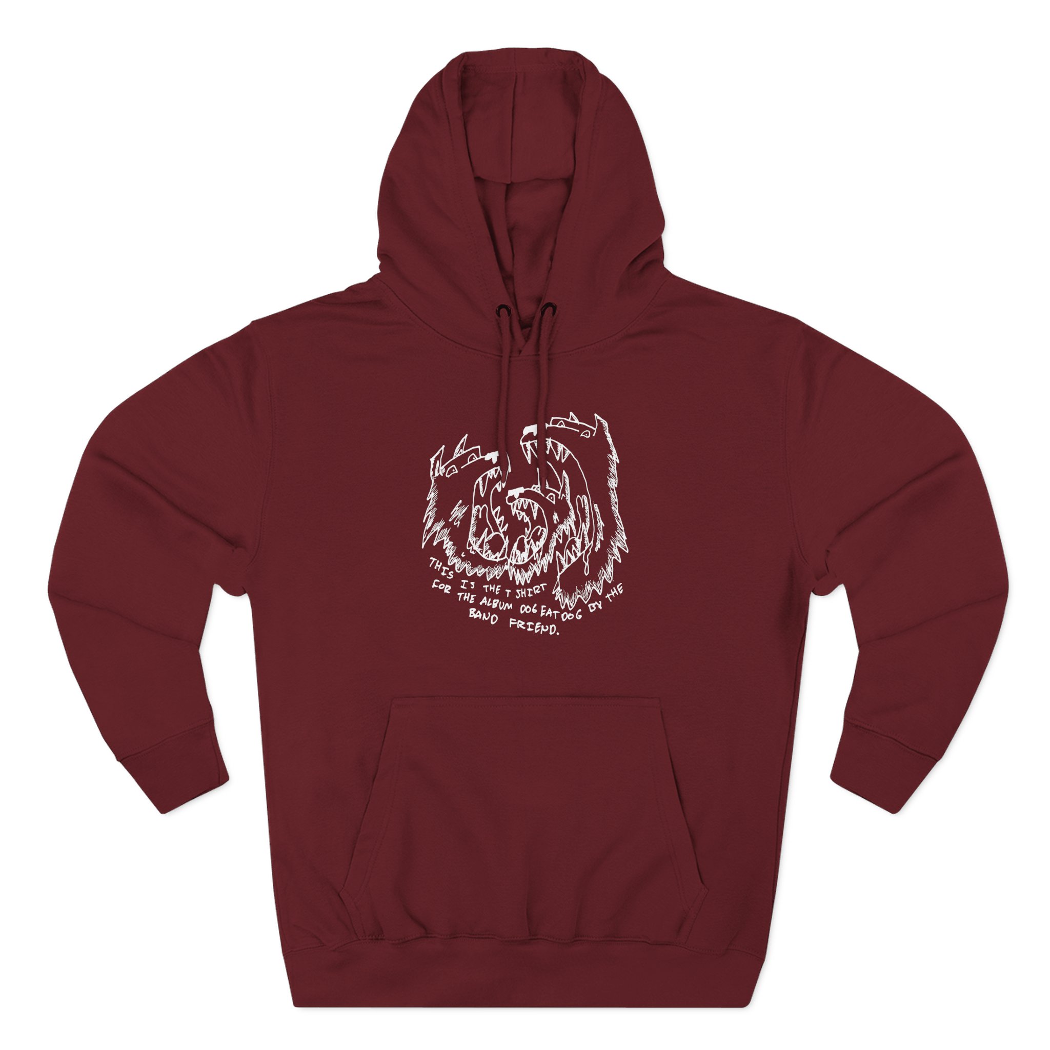 Dog Eat Dog Three-Panel Fleece Hoodie