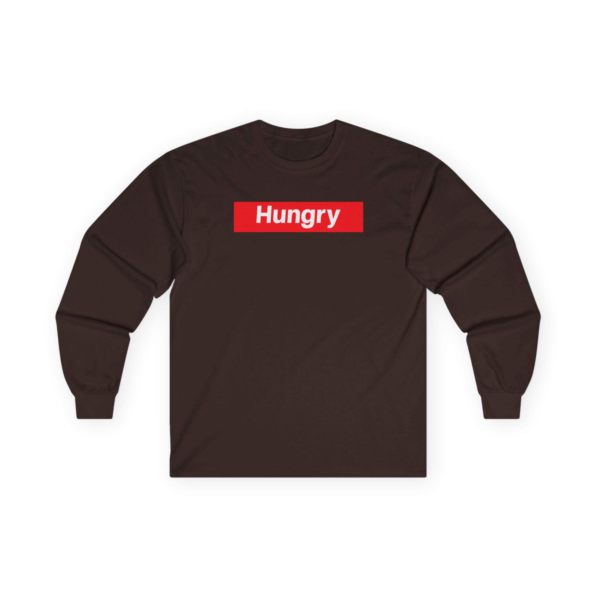 Hungry Box Logo Unisex Ultra Cotton Long Sleeve Tee