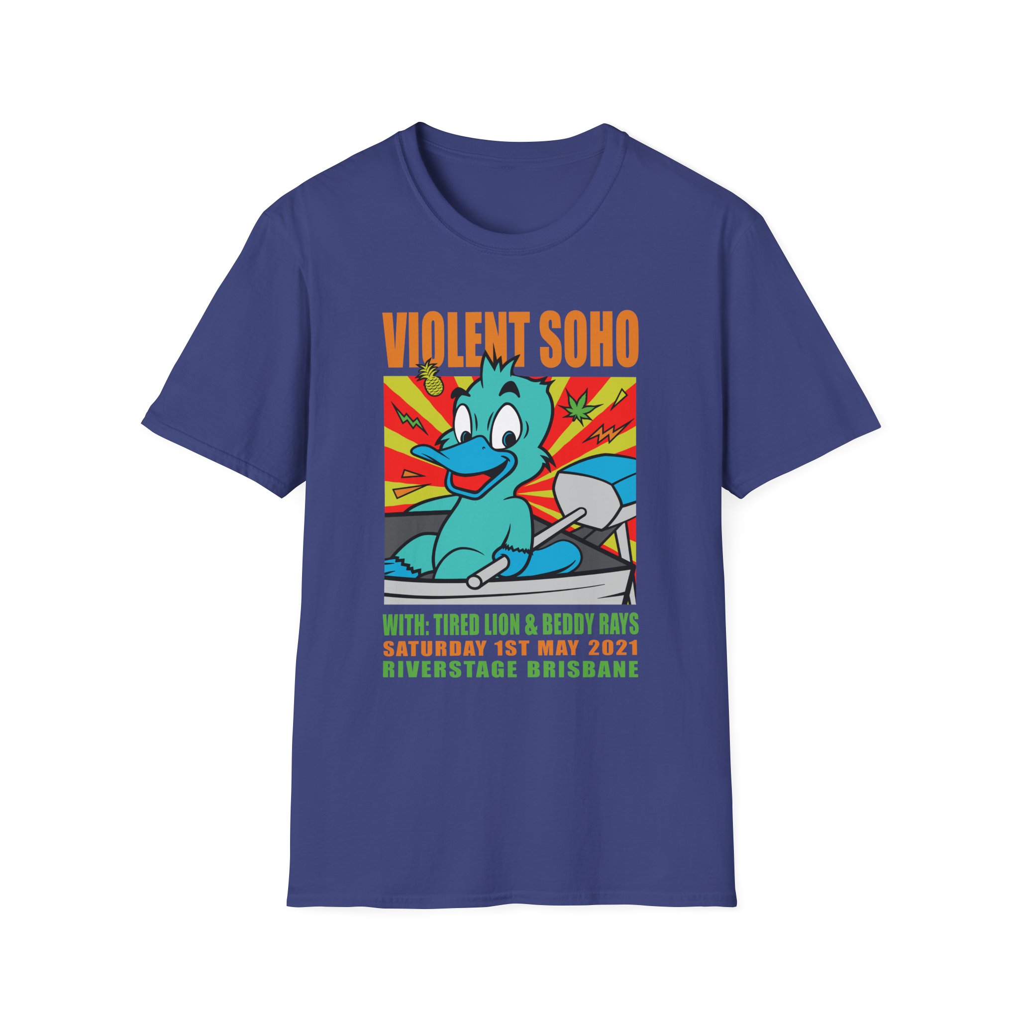 Violent Soho Event Poster Unisex Softstyle T-Shirt
